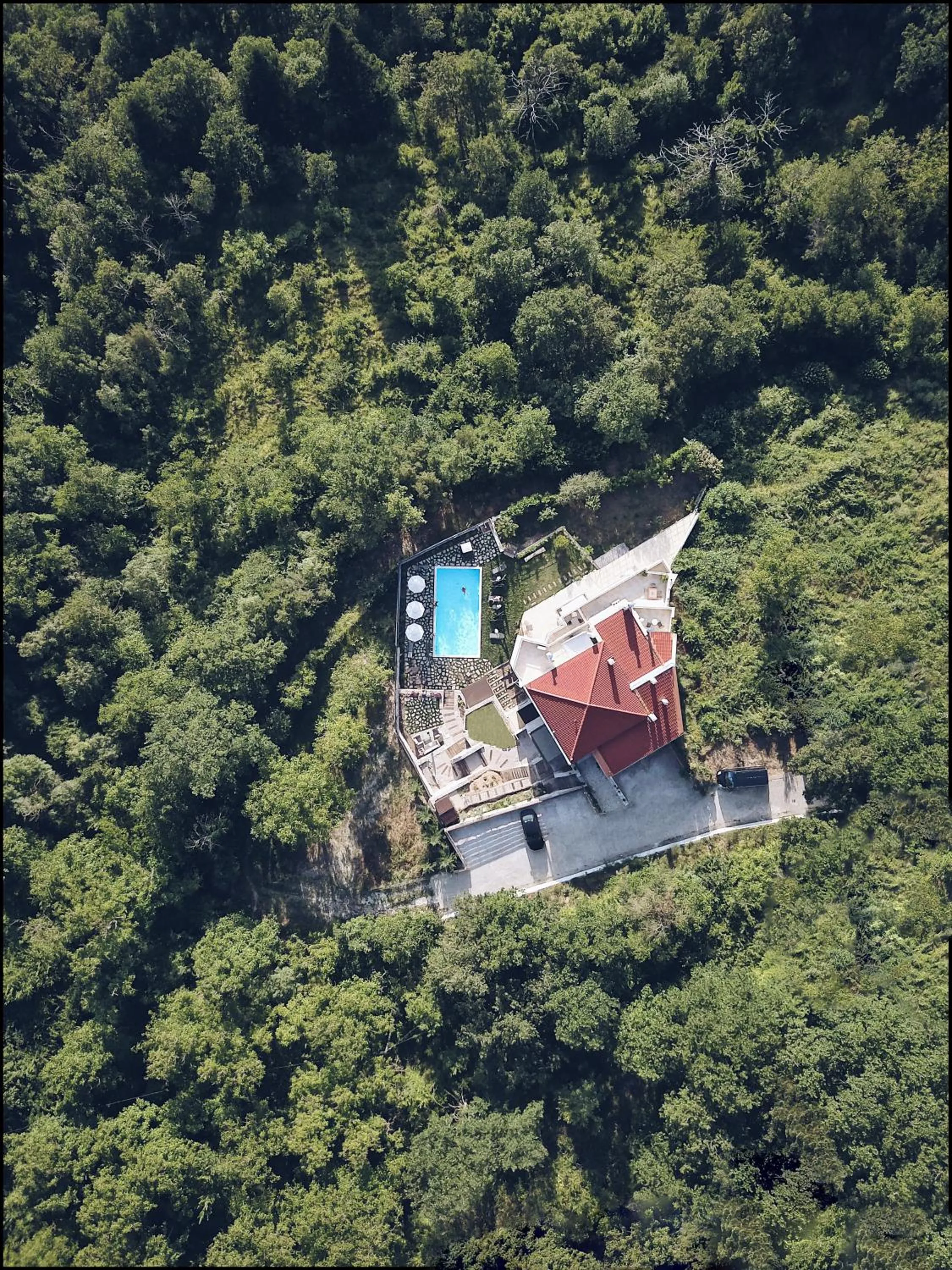 Bird's eye view in Forest Suites Boutique Hotel