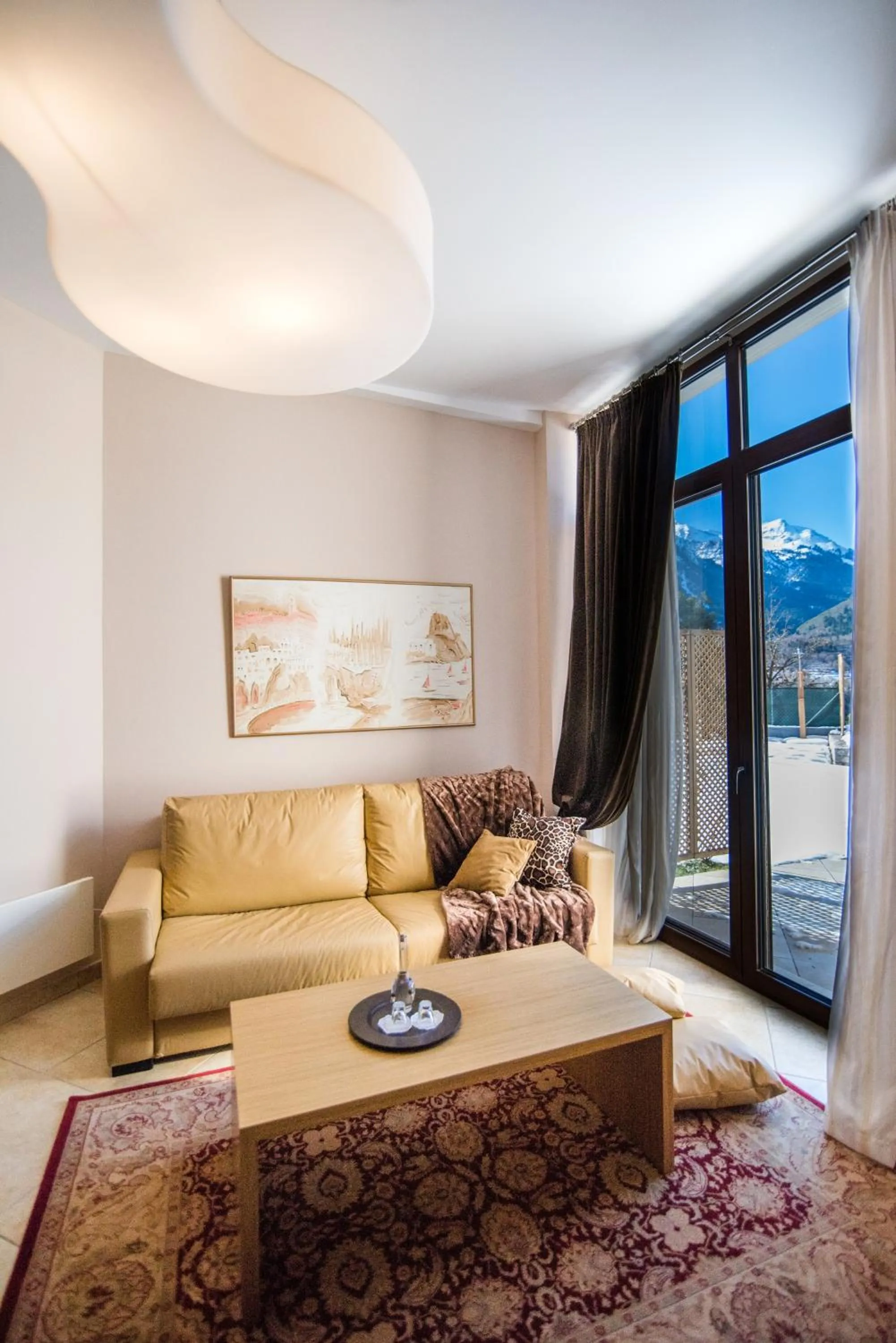 Bed in Forest Suites Boutique Hotel