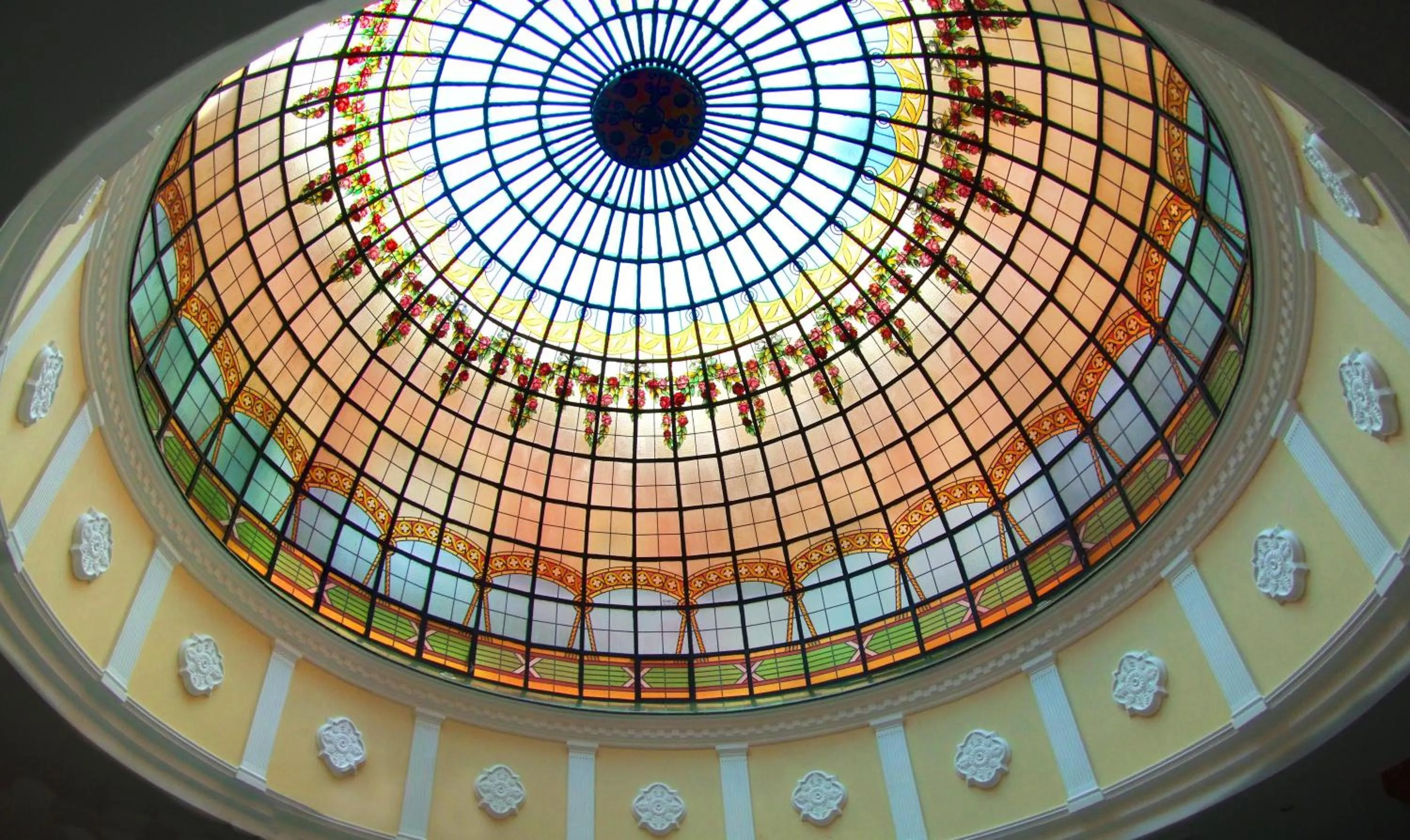 Decorative detail in Hotel Cristina