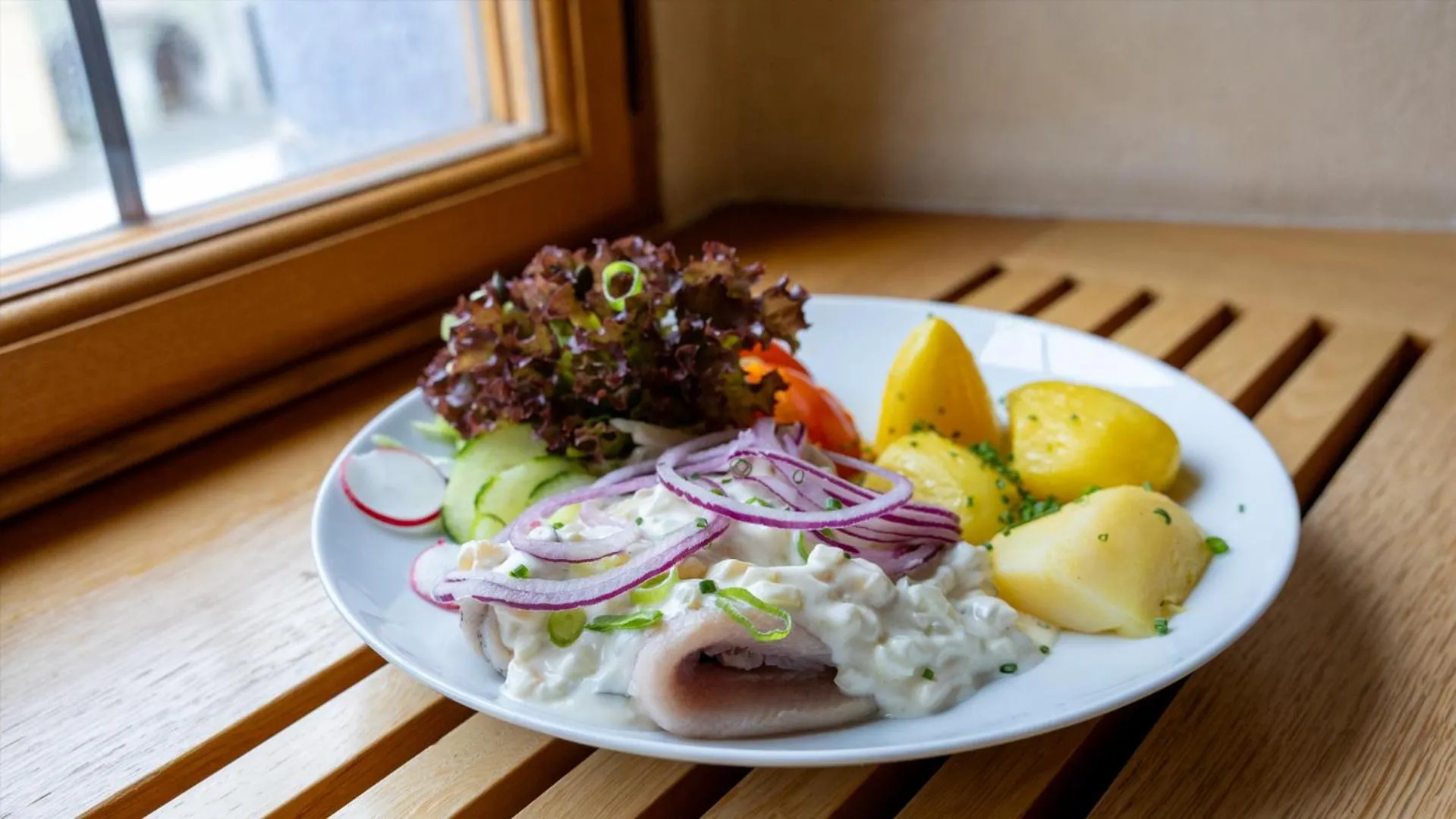 Restaurant/places to eat in Altstadthotel Bräuwirt