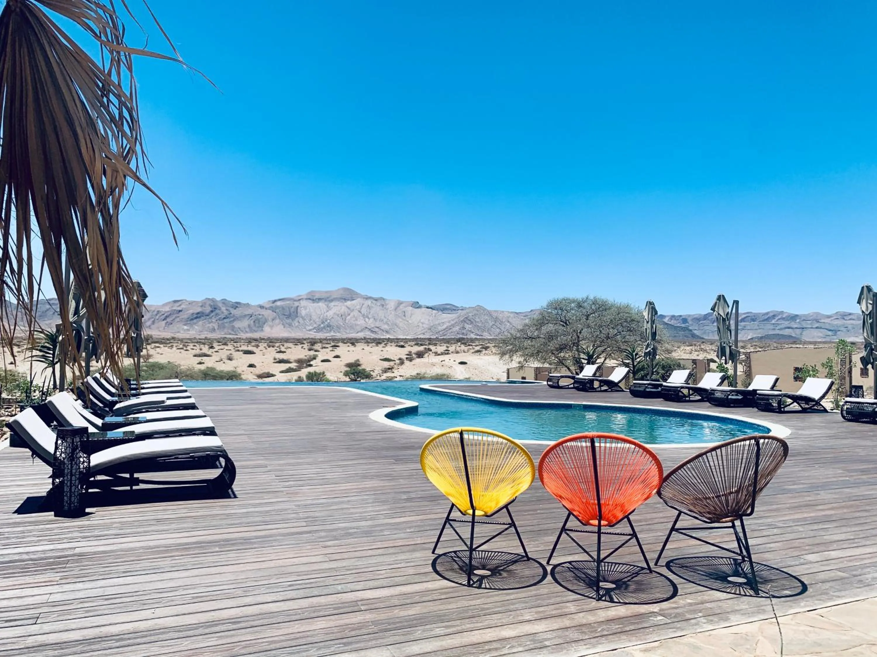 Patio in Agama Lodge