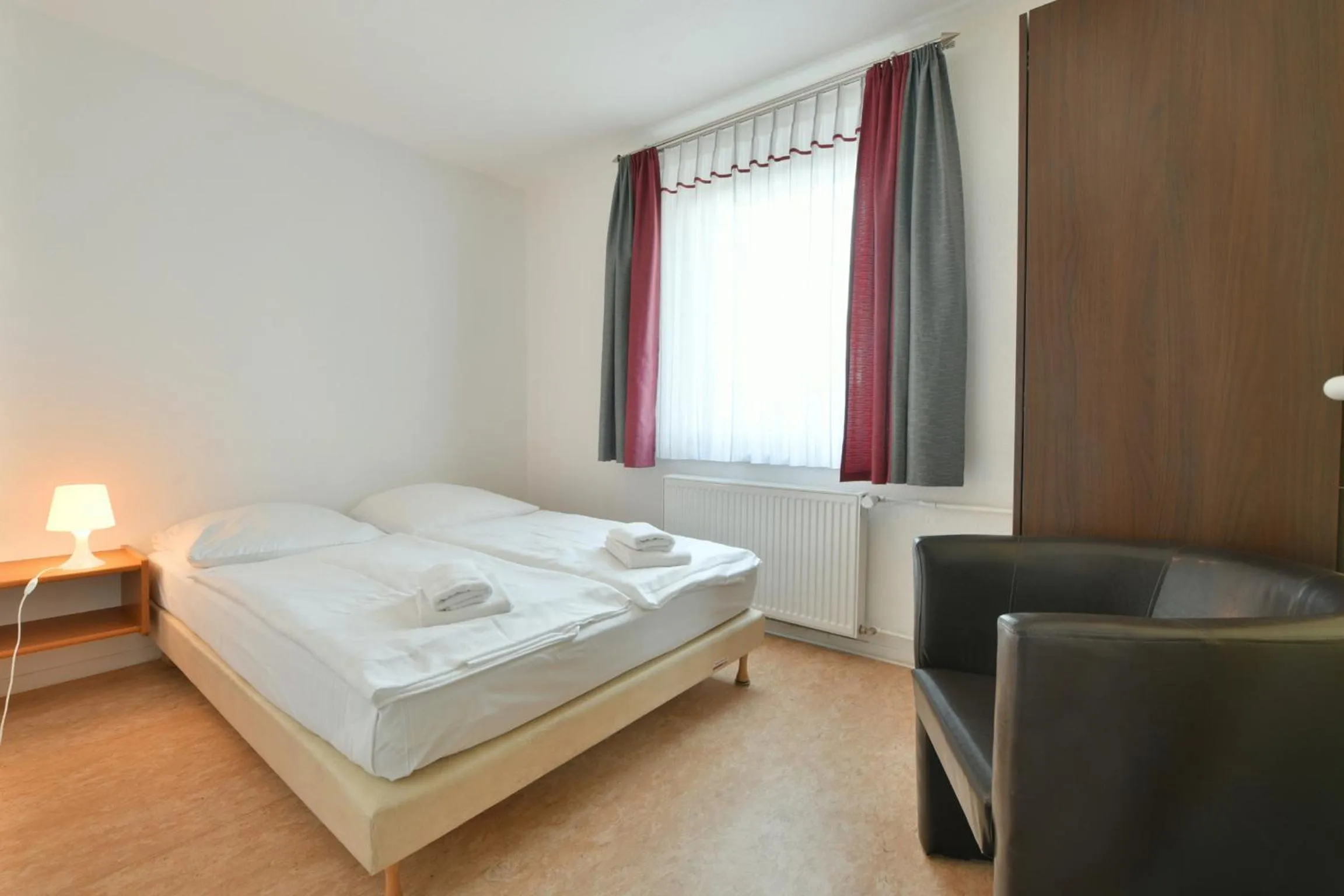 Bed in SKYAPPART Merseburg