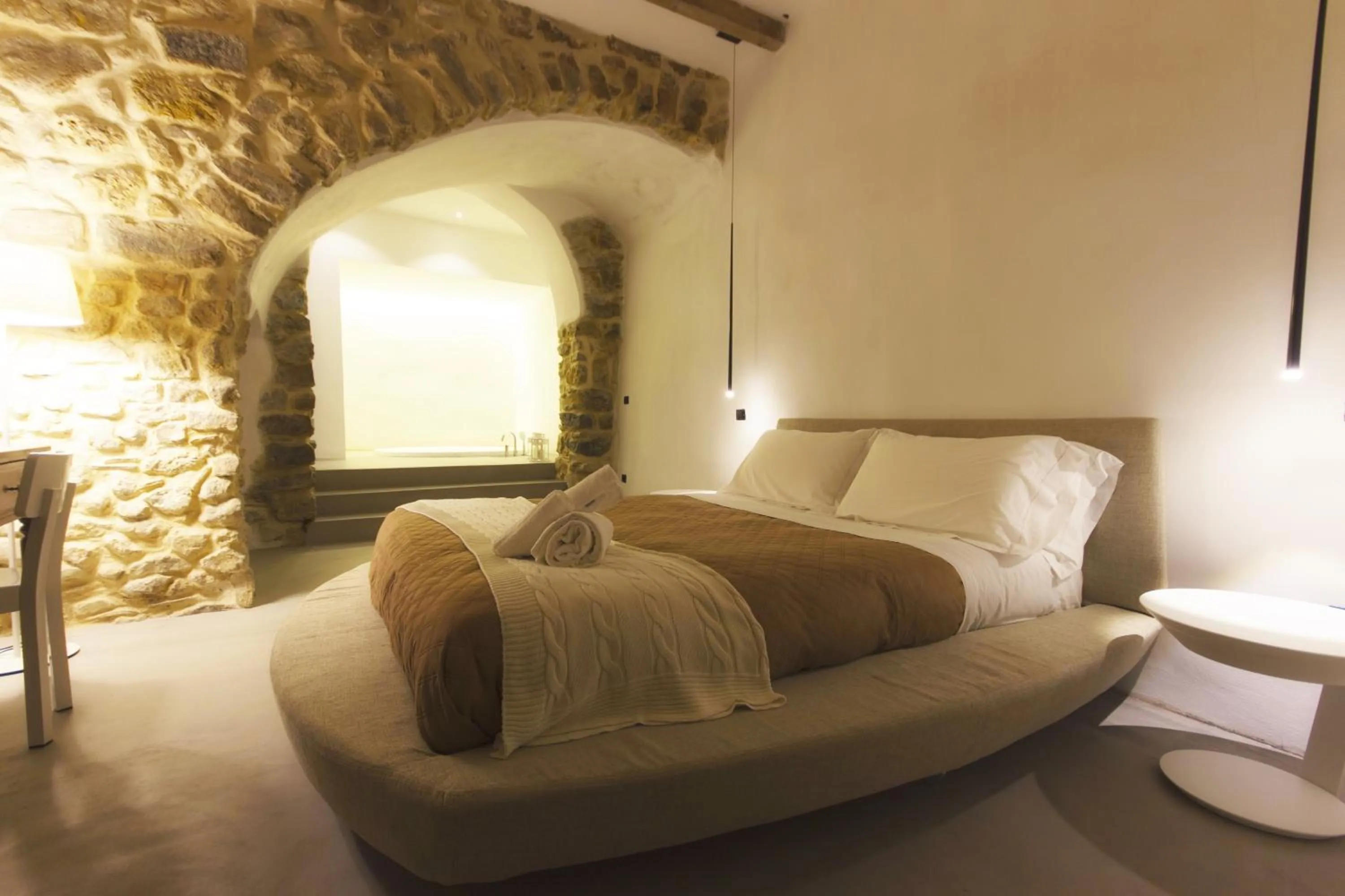 Bedroom, Bed in Hotel Diffuso Antichi Ricordi