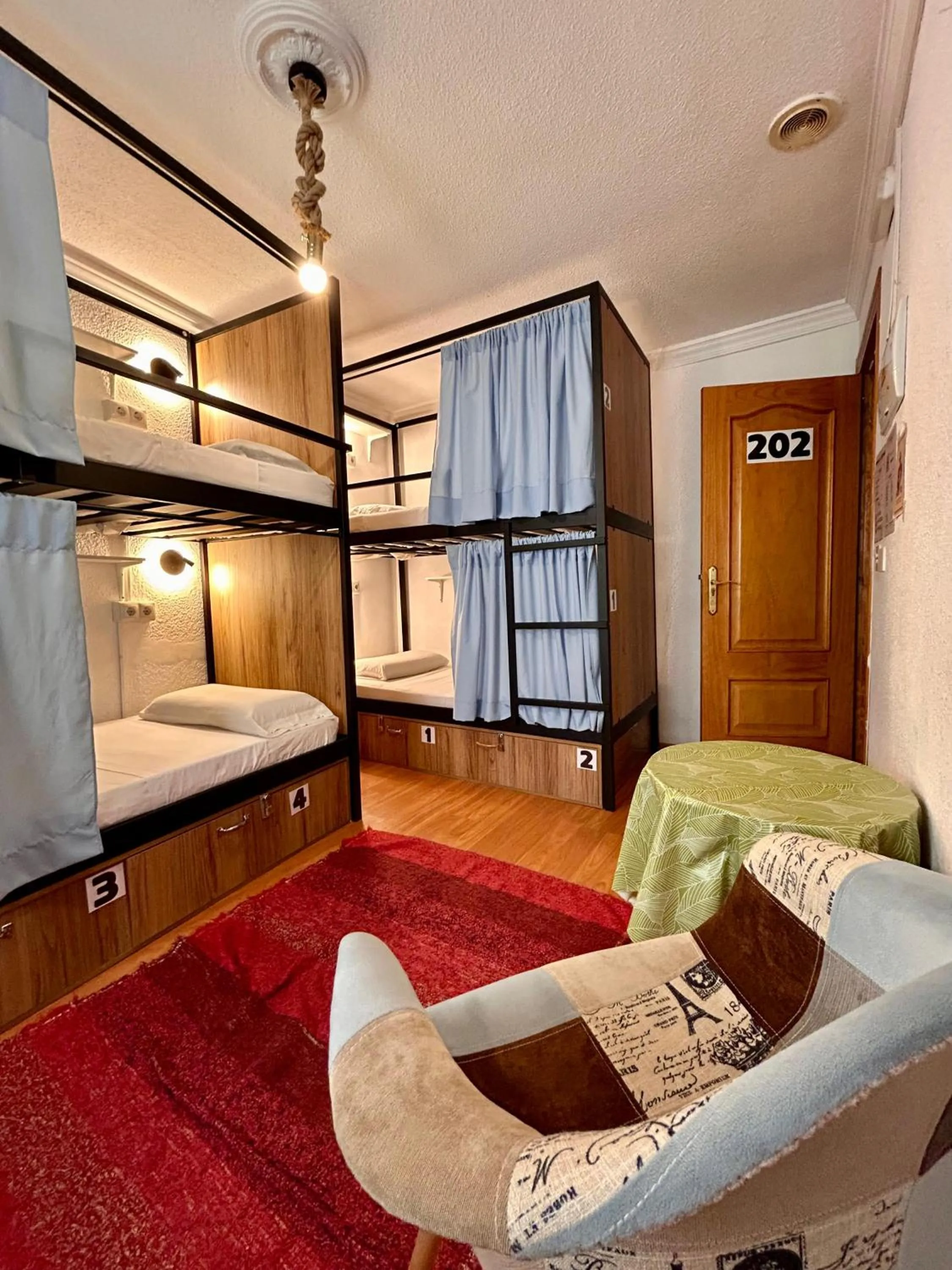 Bed in Hostel El Cascabel