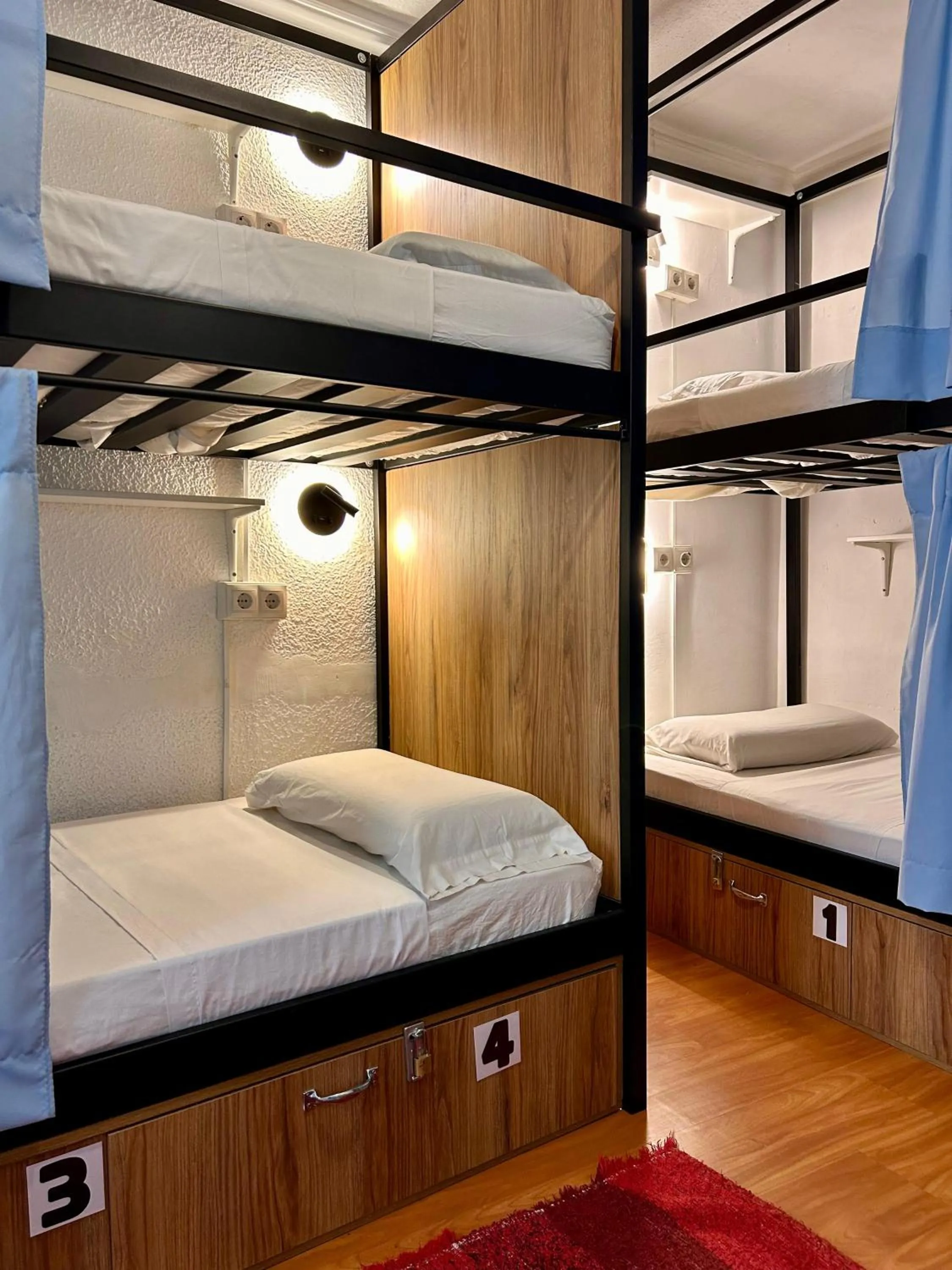 Bed in Hostel El Cascabel