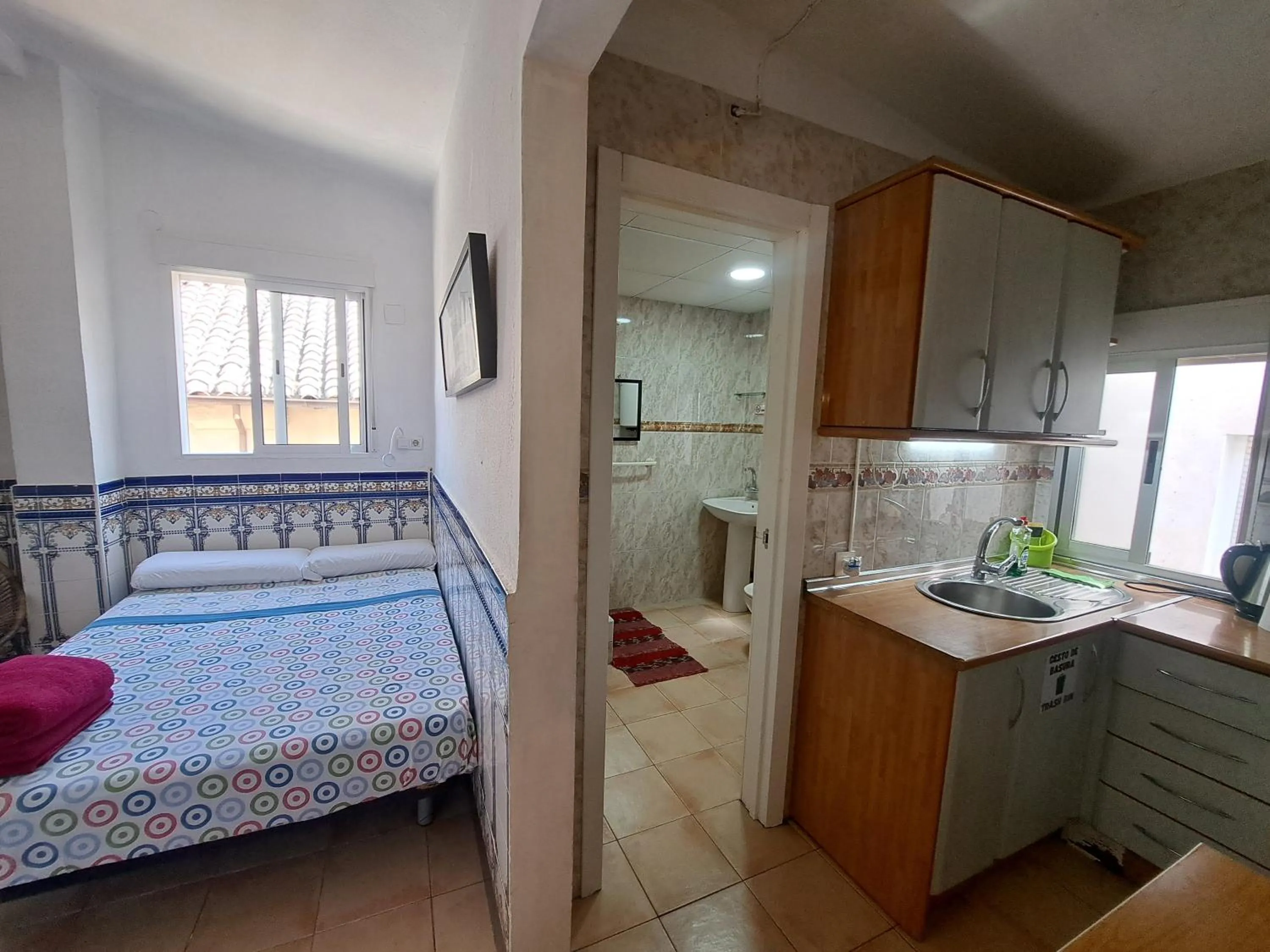 Bed in Hostel El Cascabel