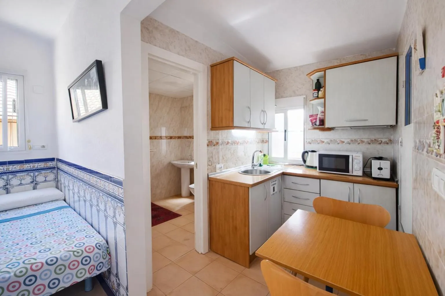 Bed in Hostel El Cascabel