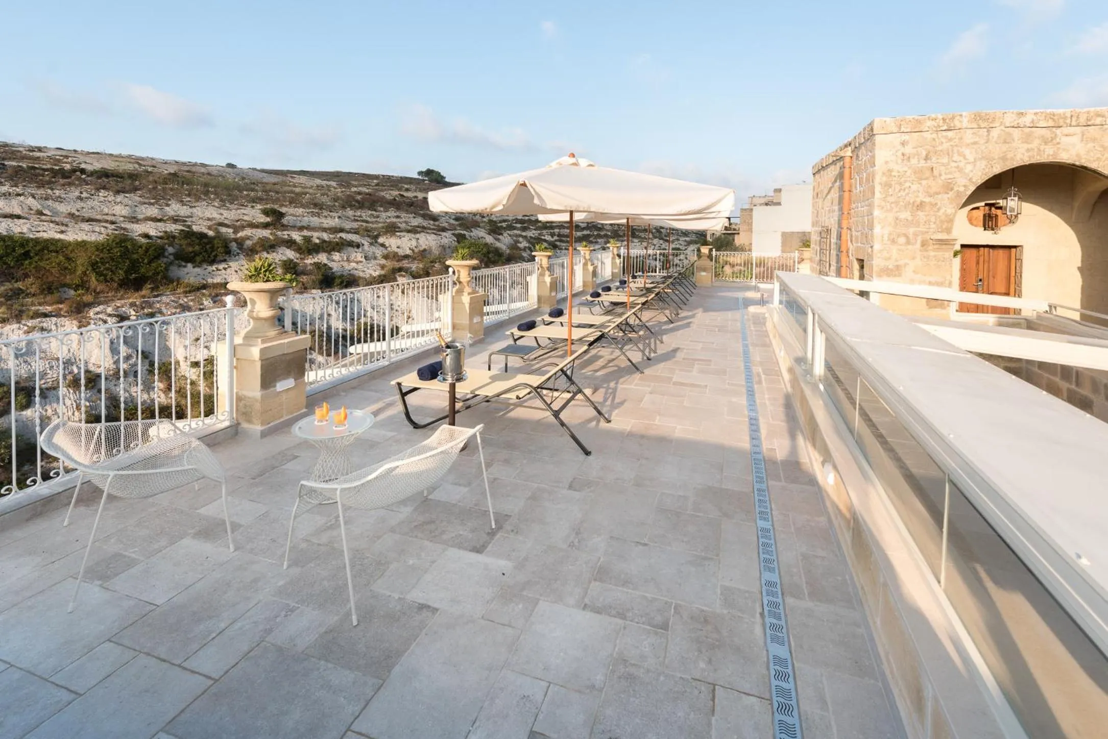 Swimming pool in Cesca's Boutique Hotel