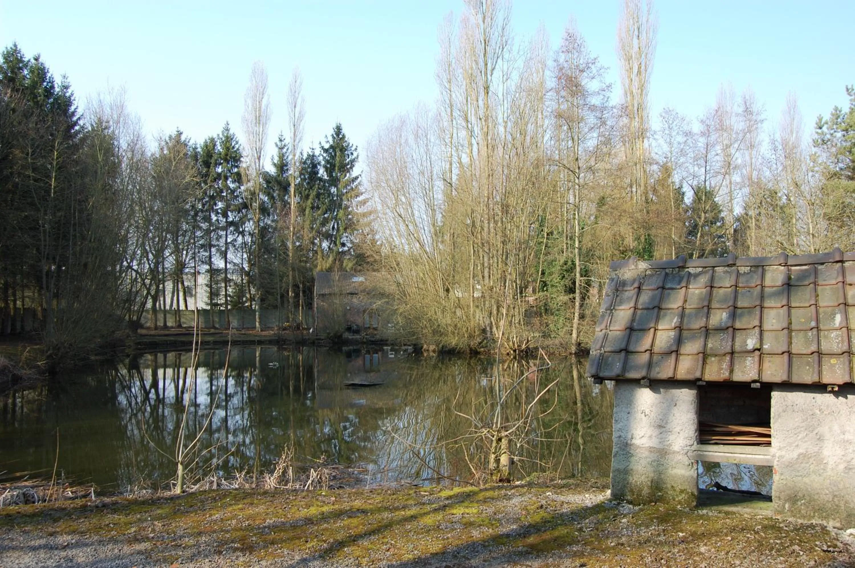 Facade/entrance in AUBERGE du BORD des EAUX - Demi-pension assurée sur réservation