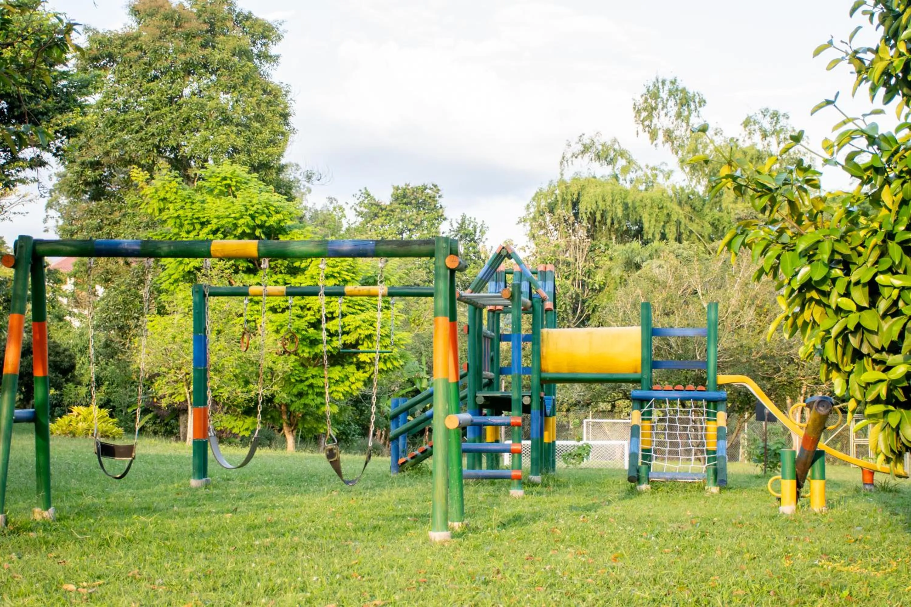 Children play ground in La Herencia Hotel