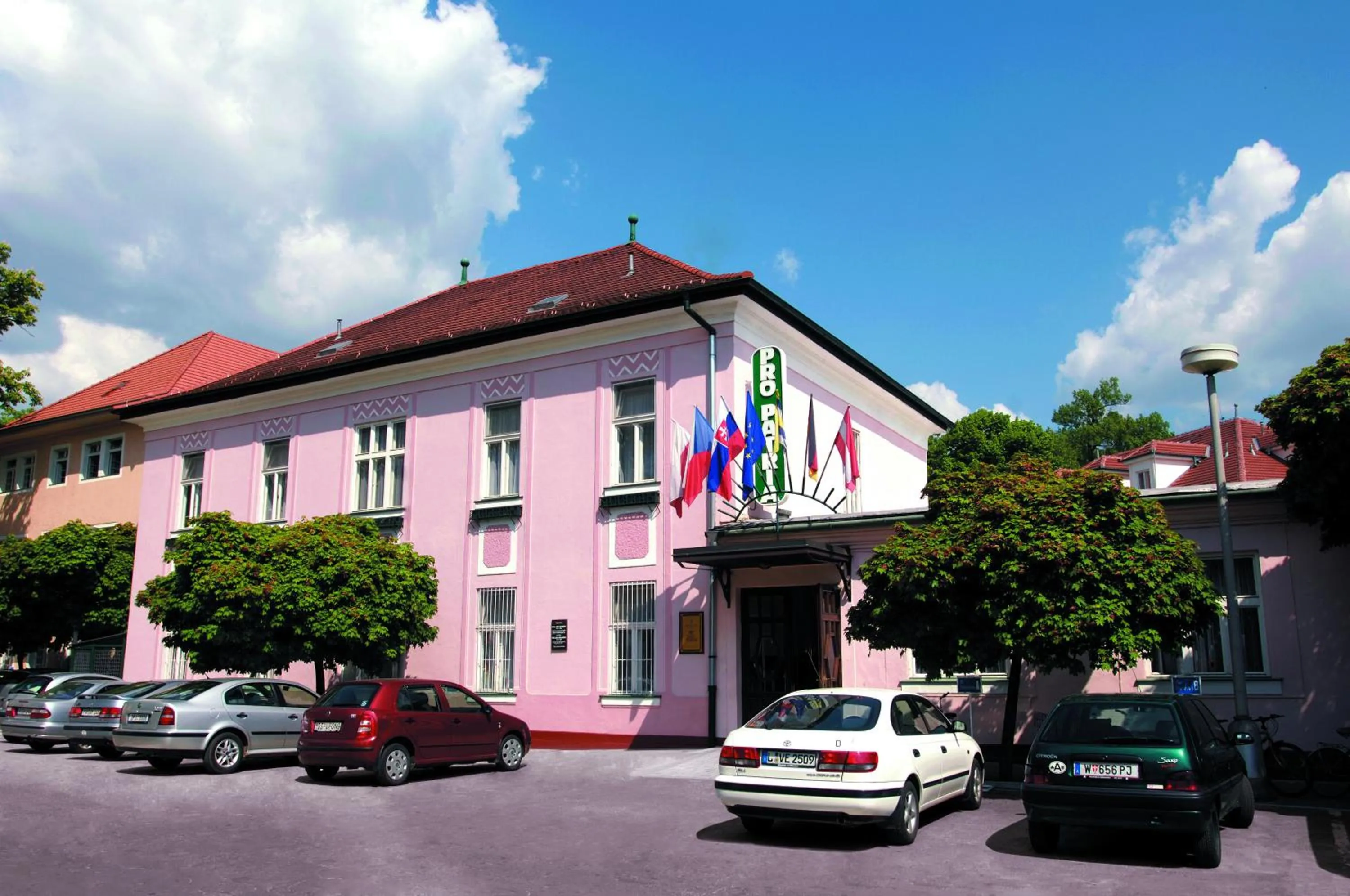 Facade/entrance in Ensana Pro Patria