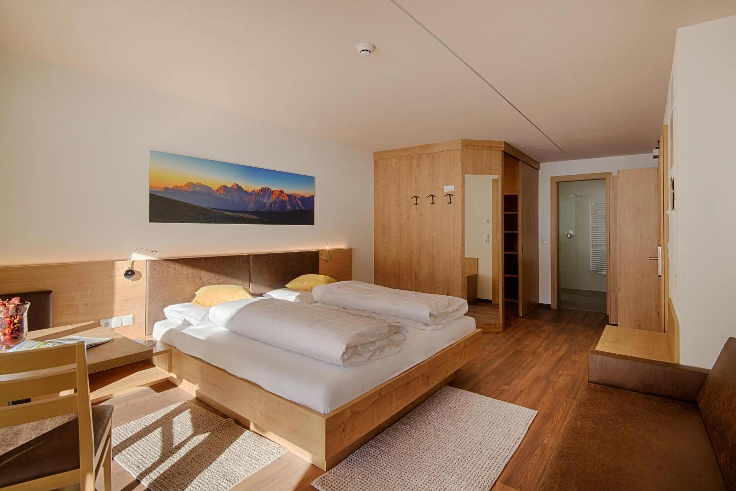 Bed in Martinshof berg herz hotel