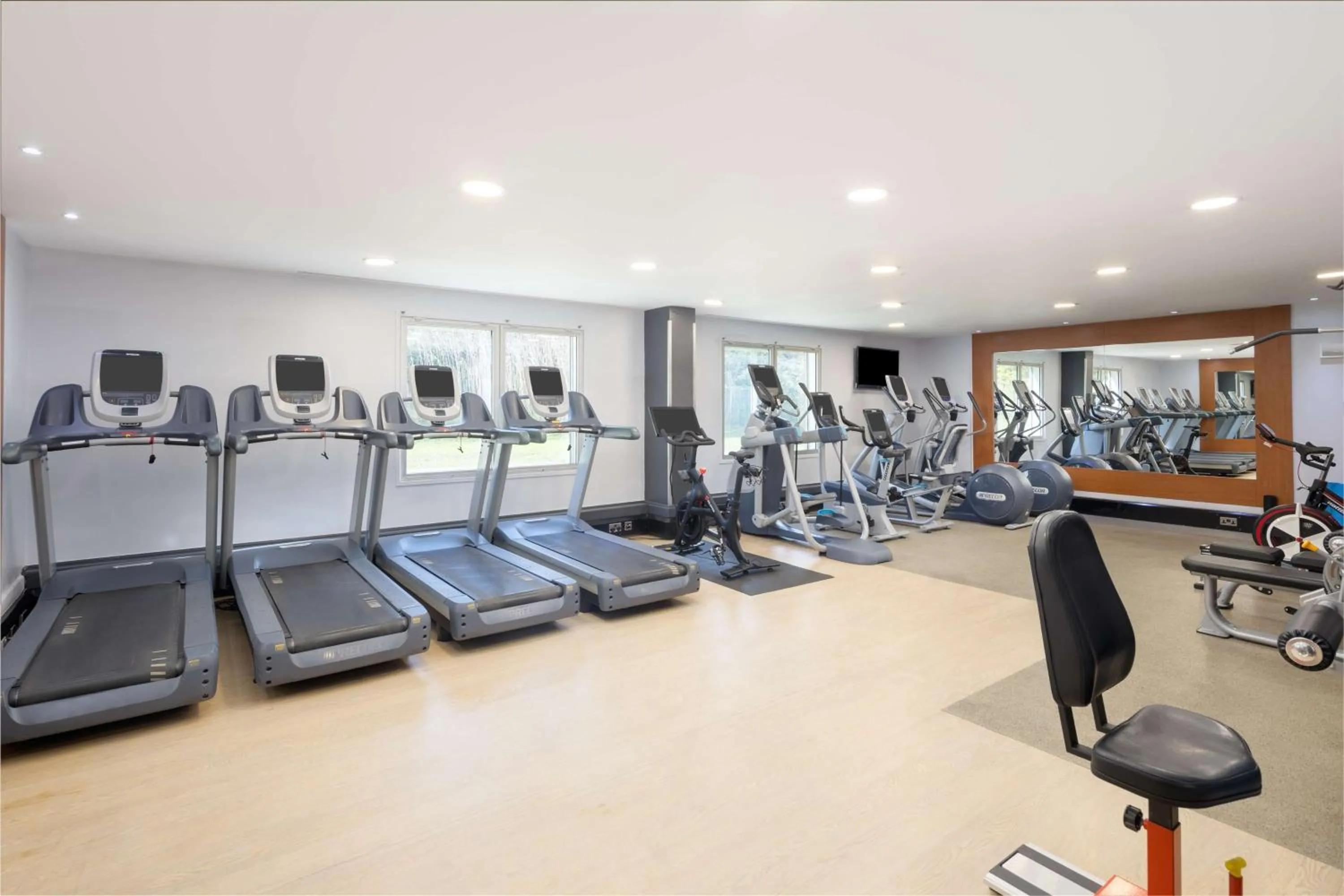 Fitness centre/facilities in Hilton London Heathrow Airport