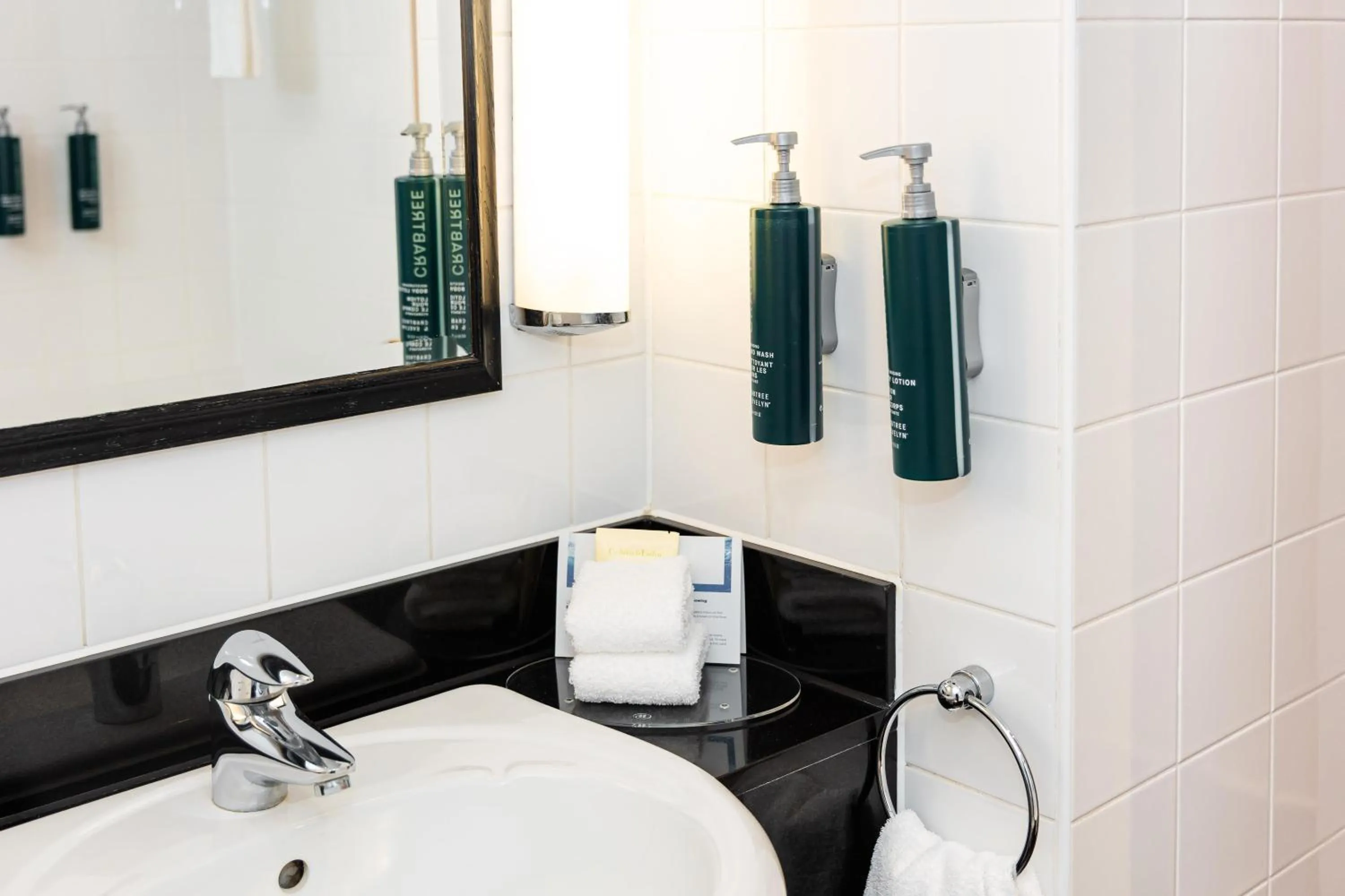 Bathroom in Hilton London Olympia