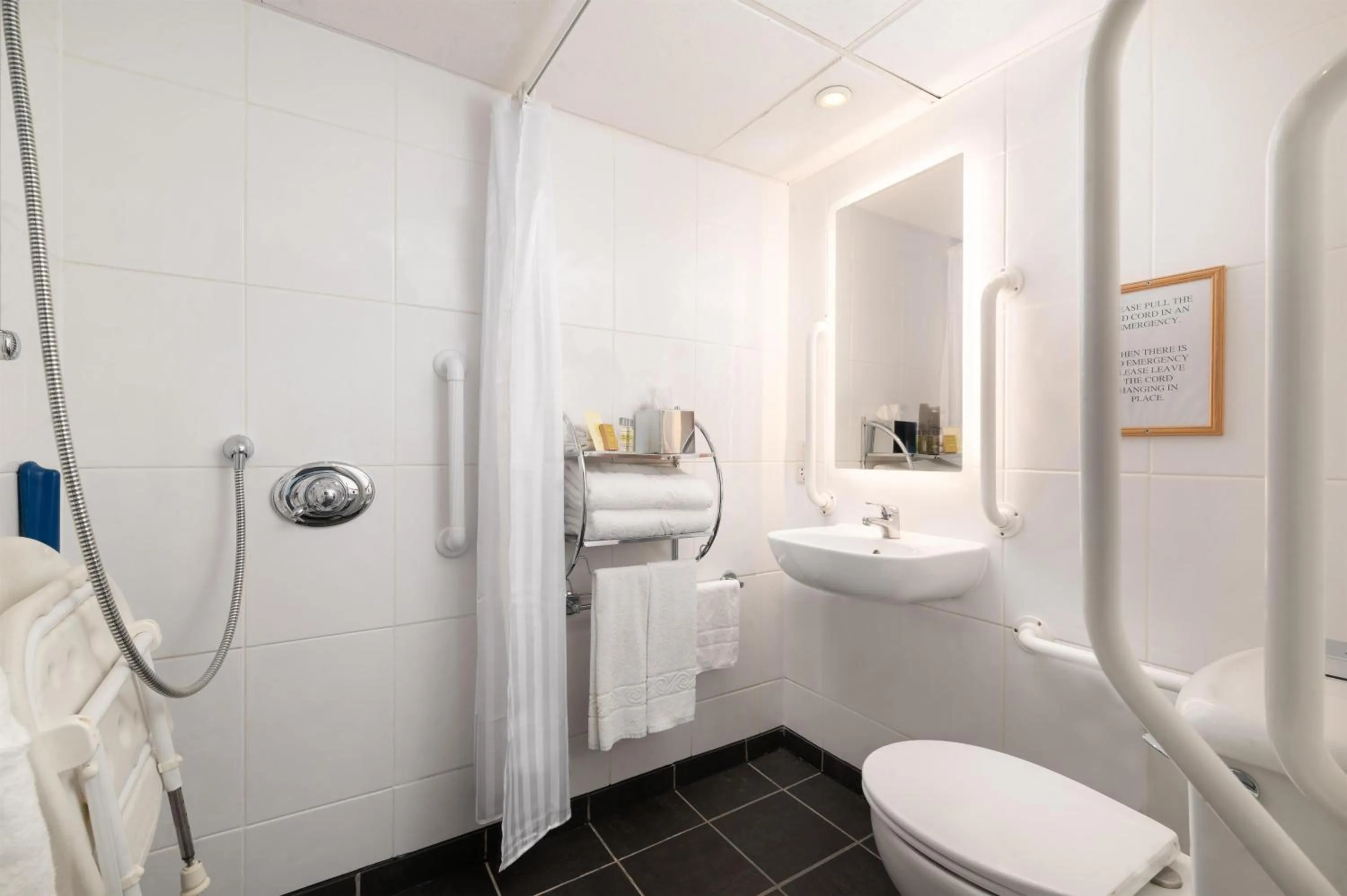 Bathroom in Hilton London Olympia