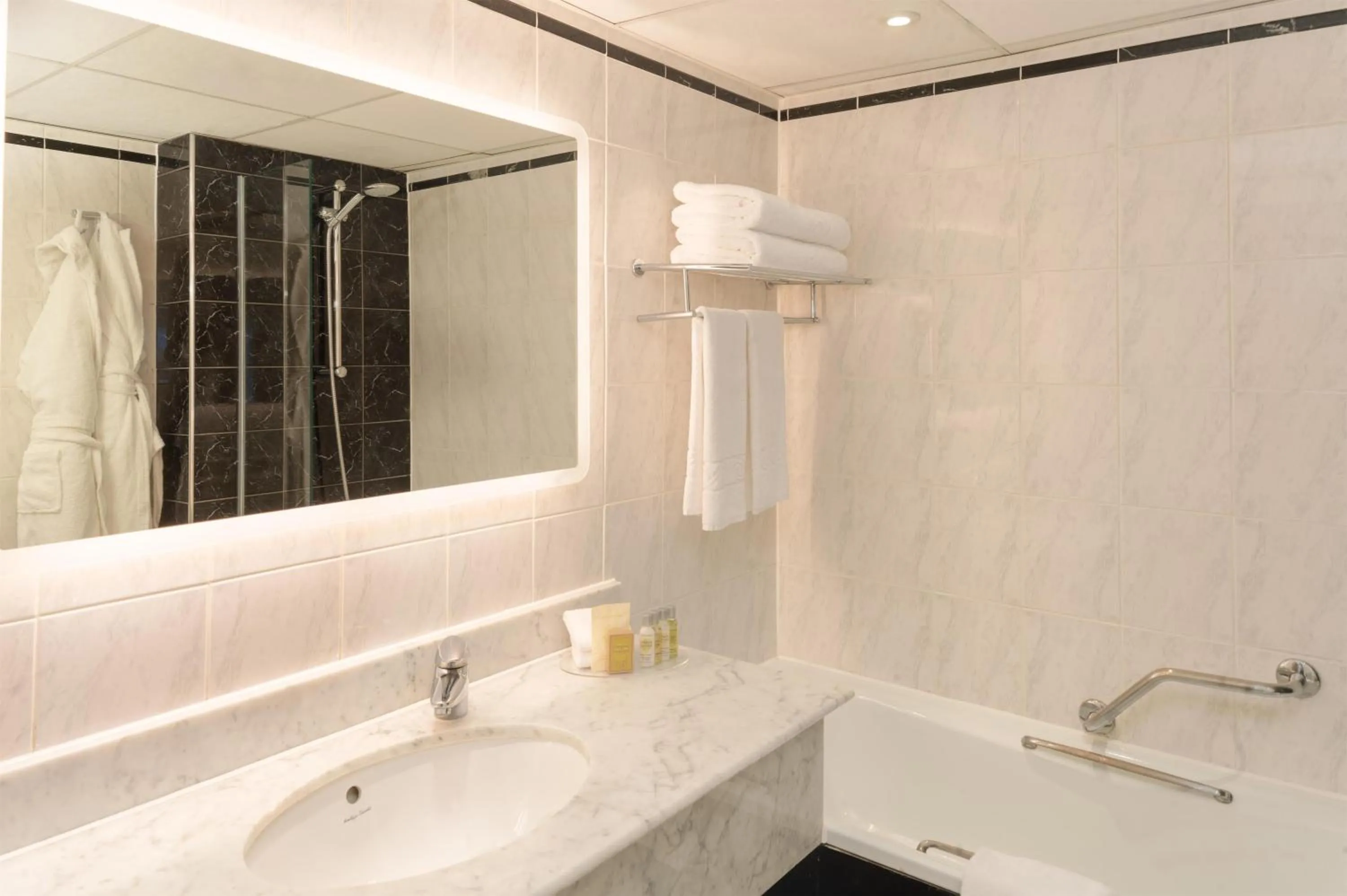 Bathroom in Hilton London Olympia