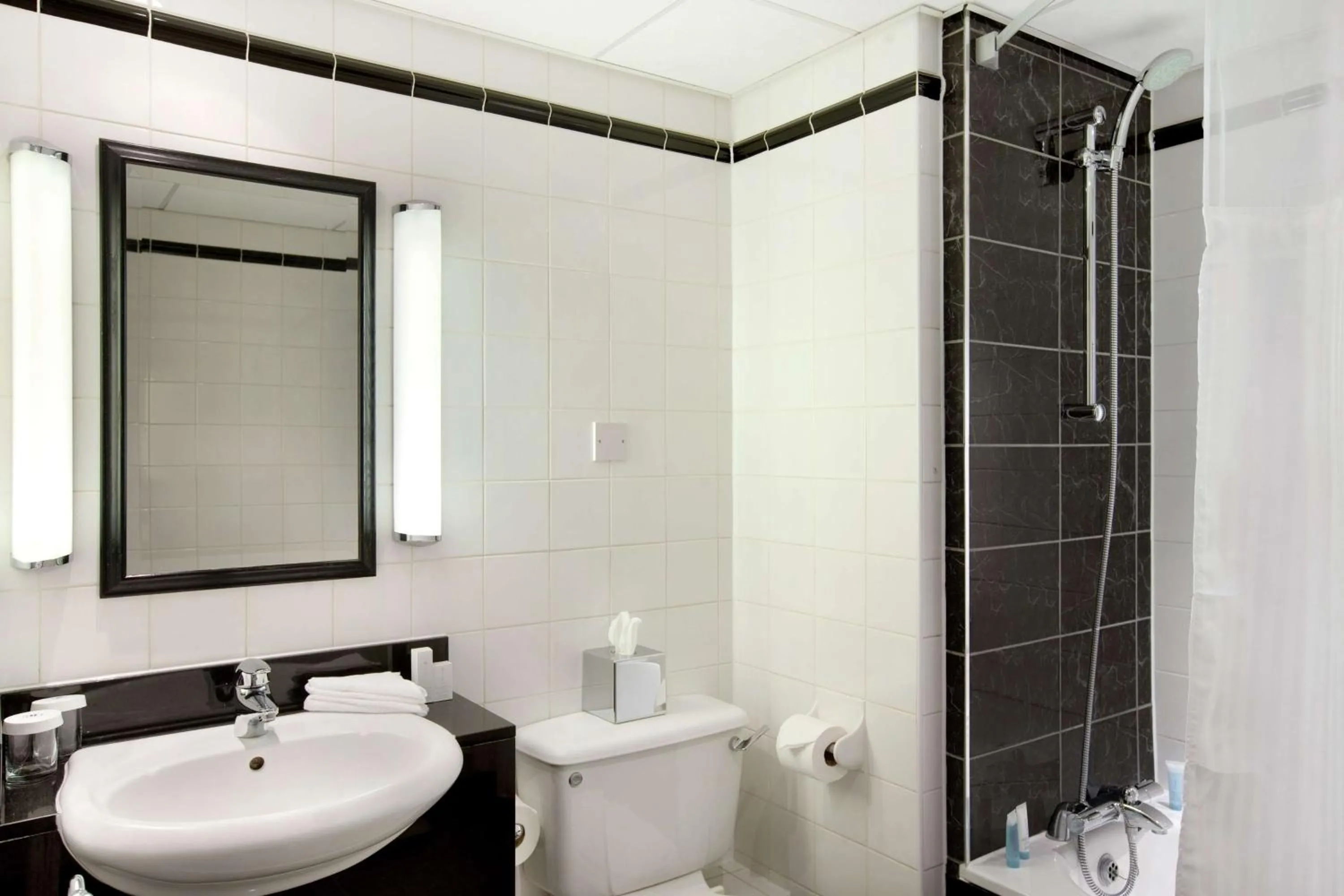 Bathroom in Hilton London Olympia
