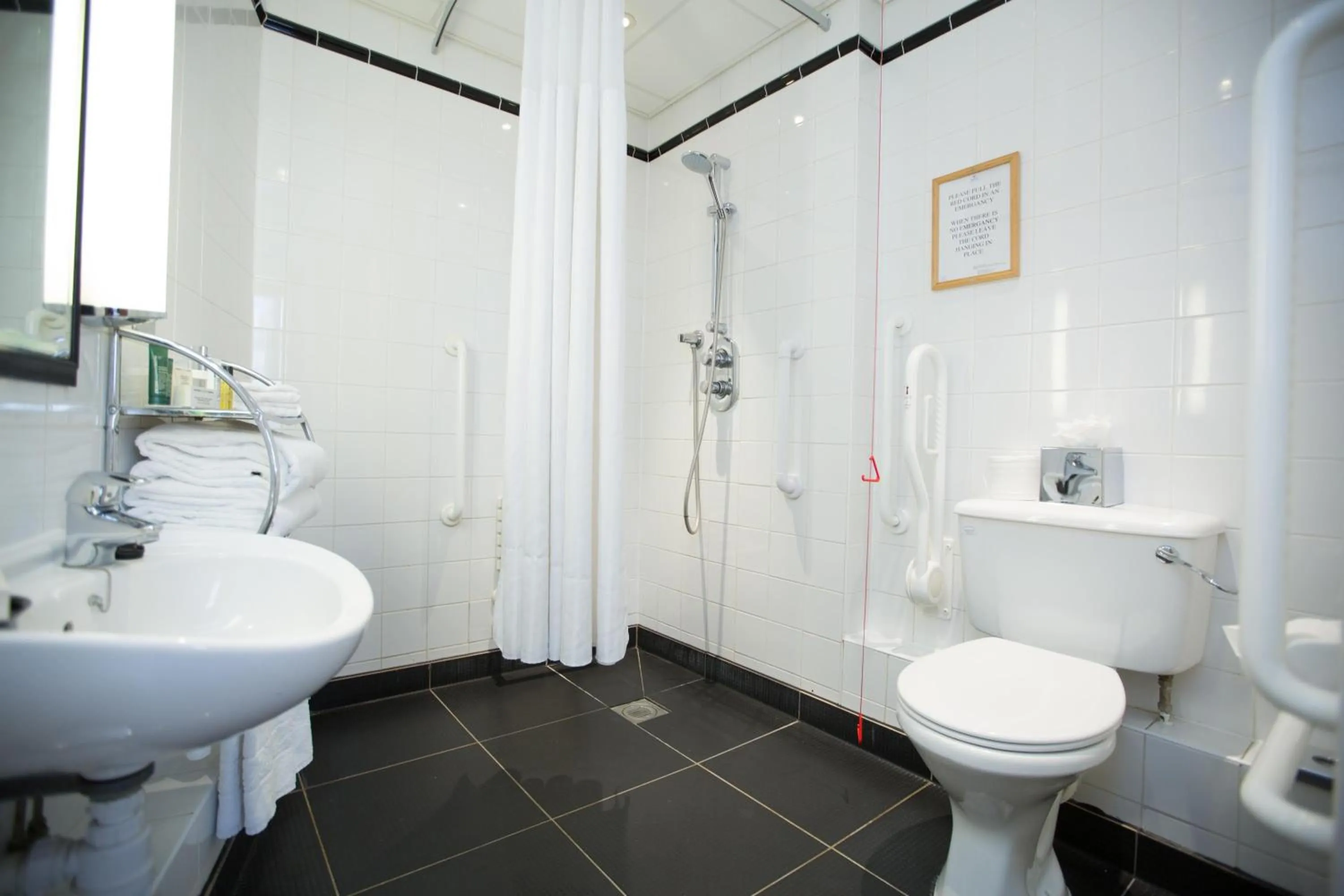 Bathroom in Hilton London Olympia