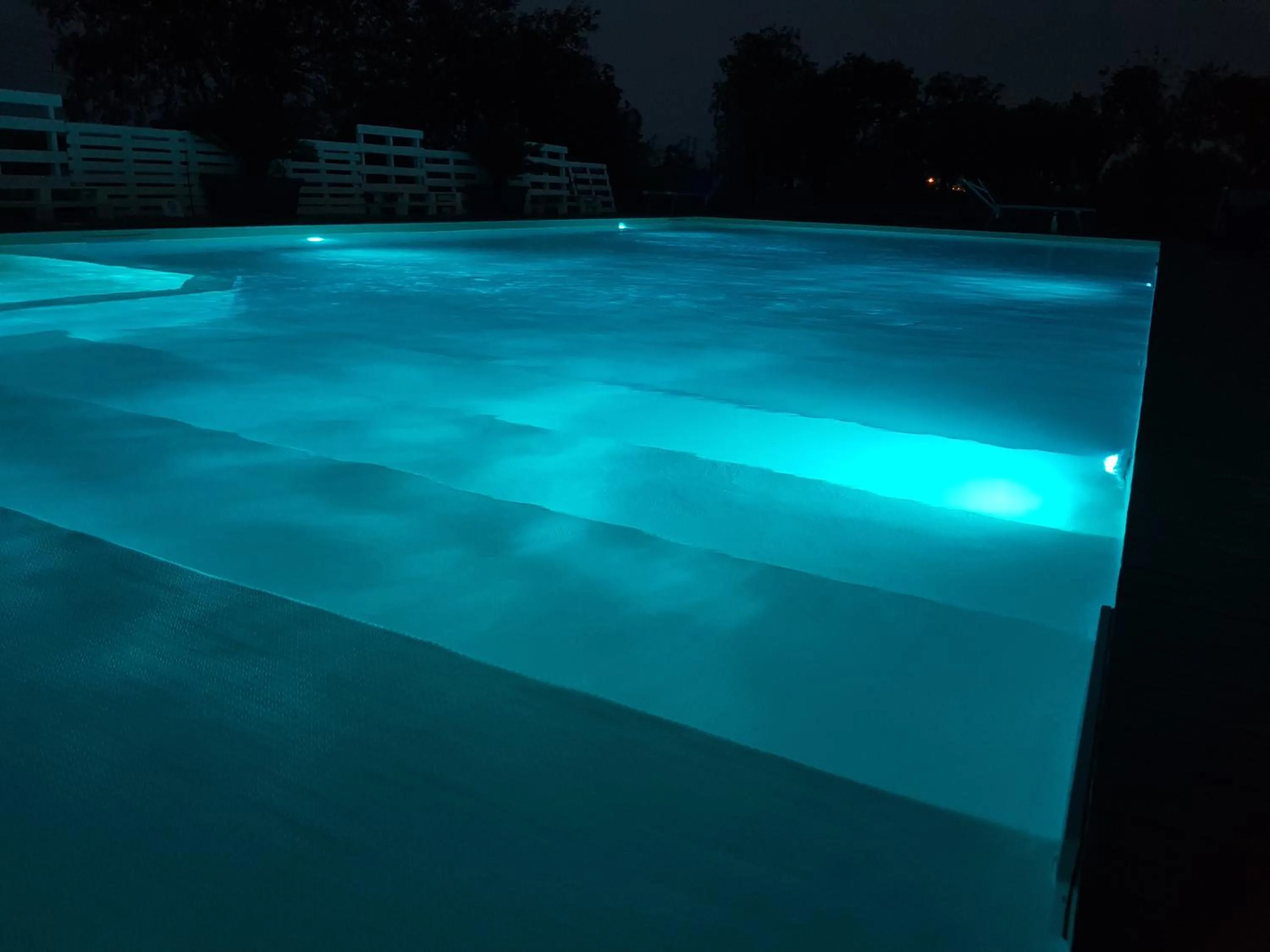 Pool view in AGRO Sicily