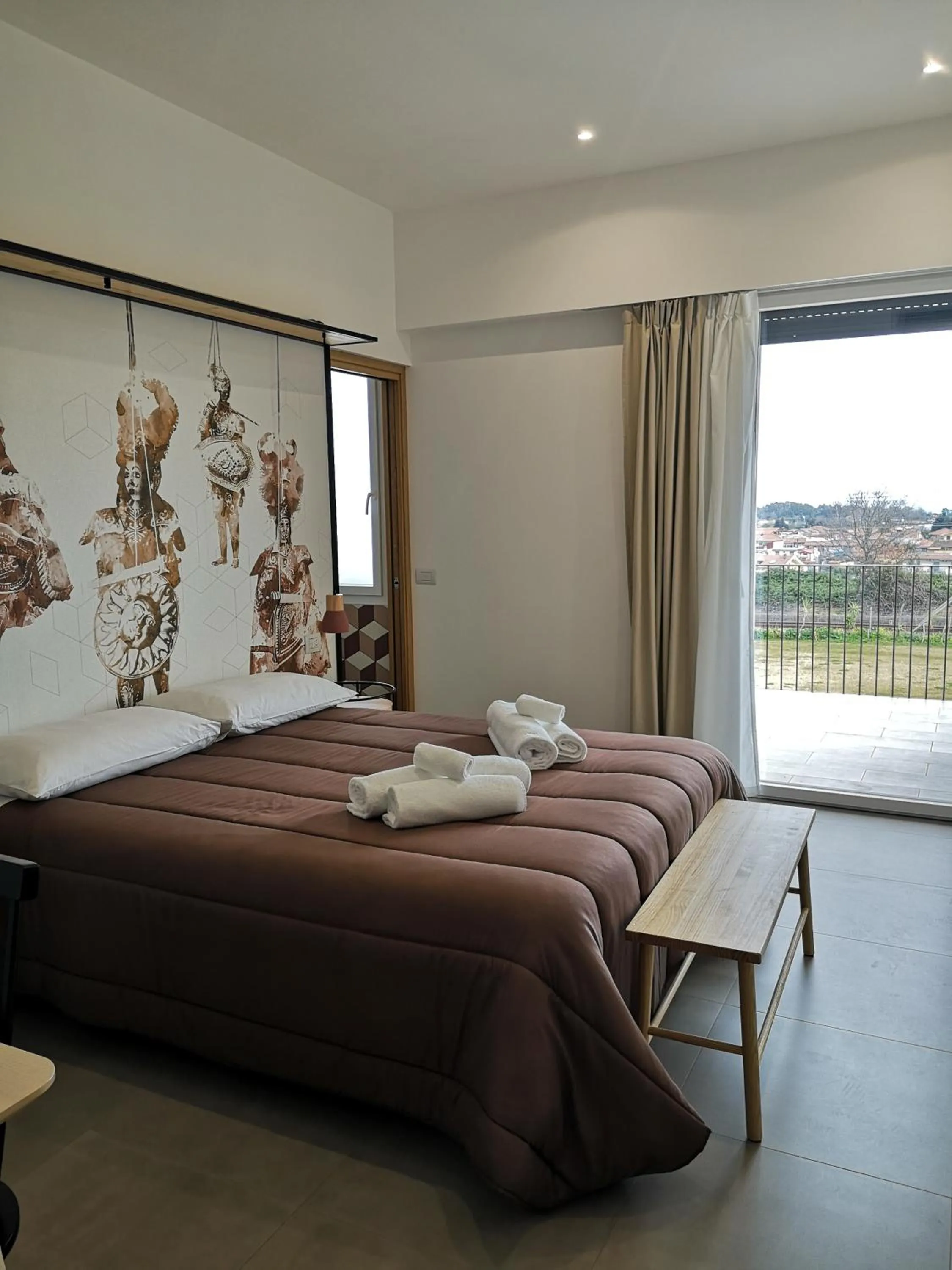 Photo of the whole room, Bed in AGRO Sicily