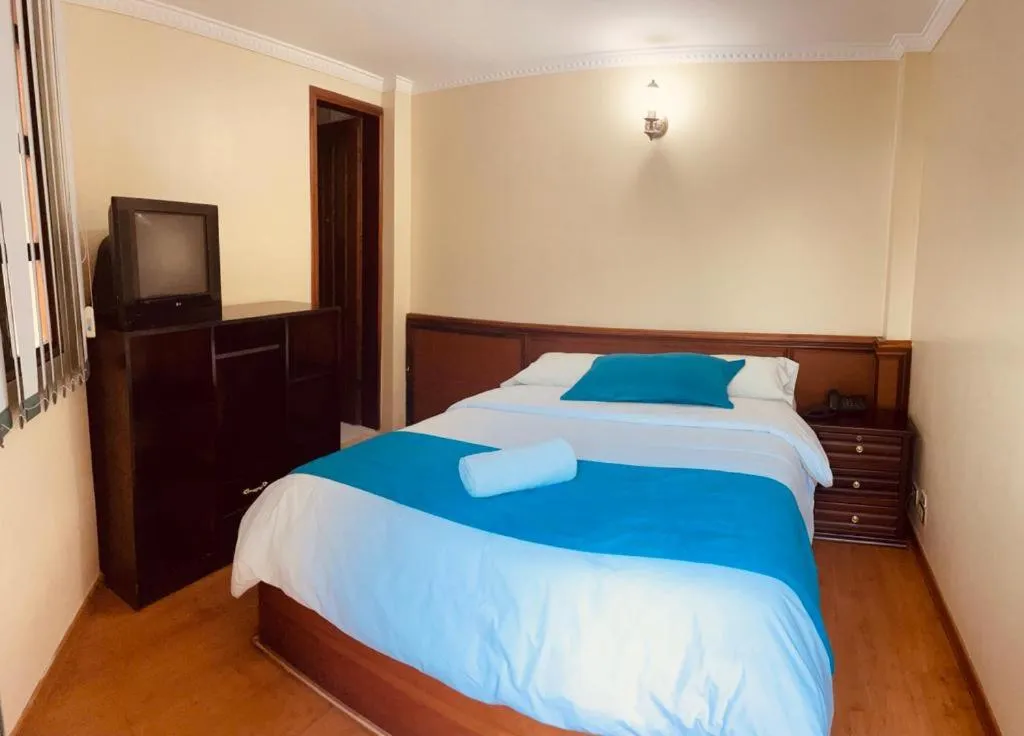 Bed in Hotel Donde Marcelo