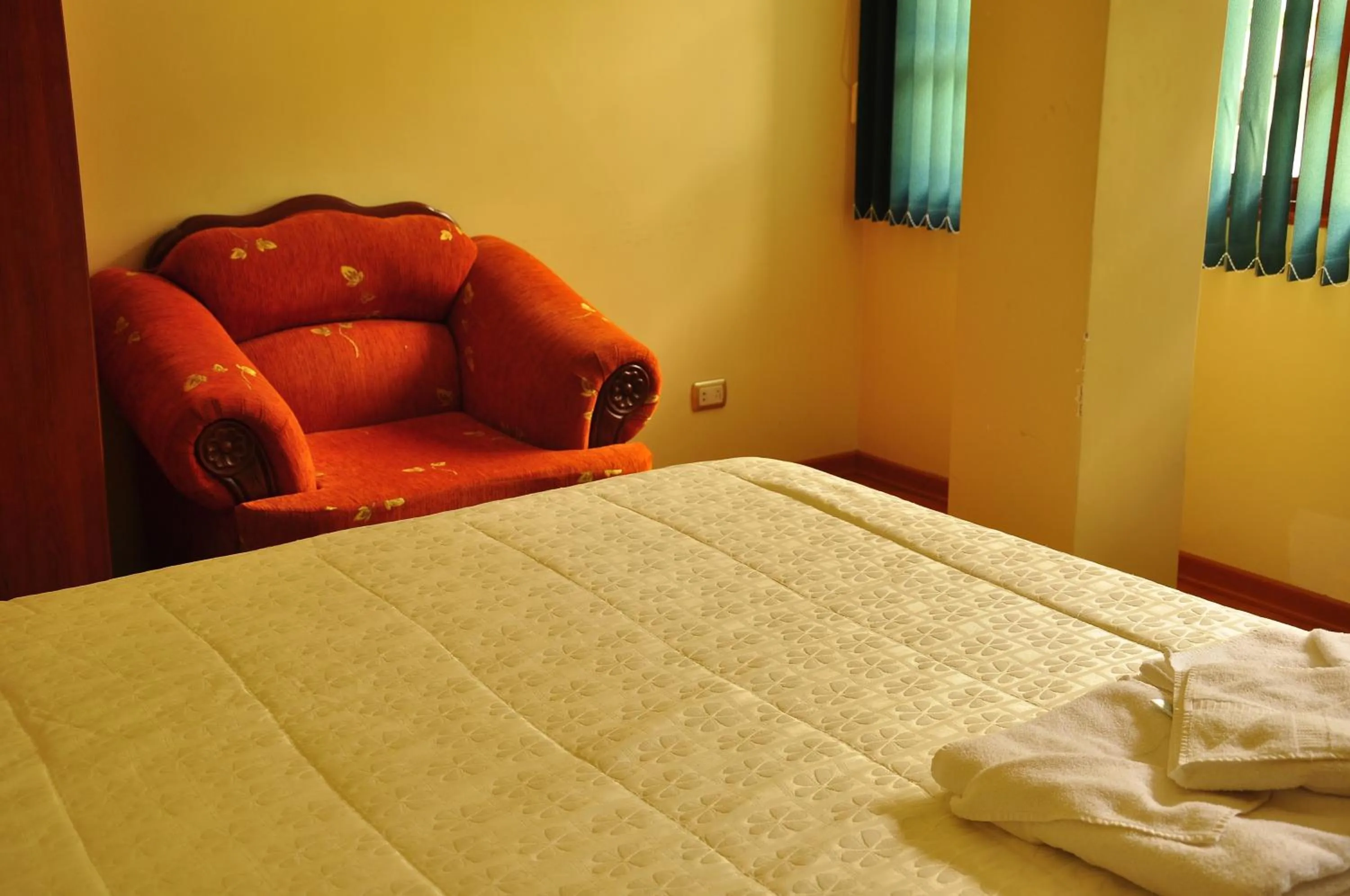 Decorative detail, Bed in Hotel Donde Marcelo