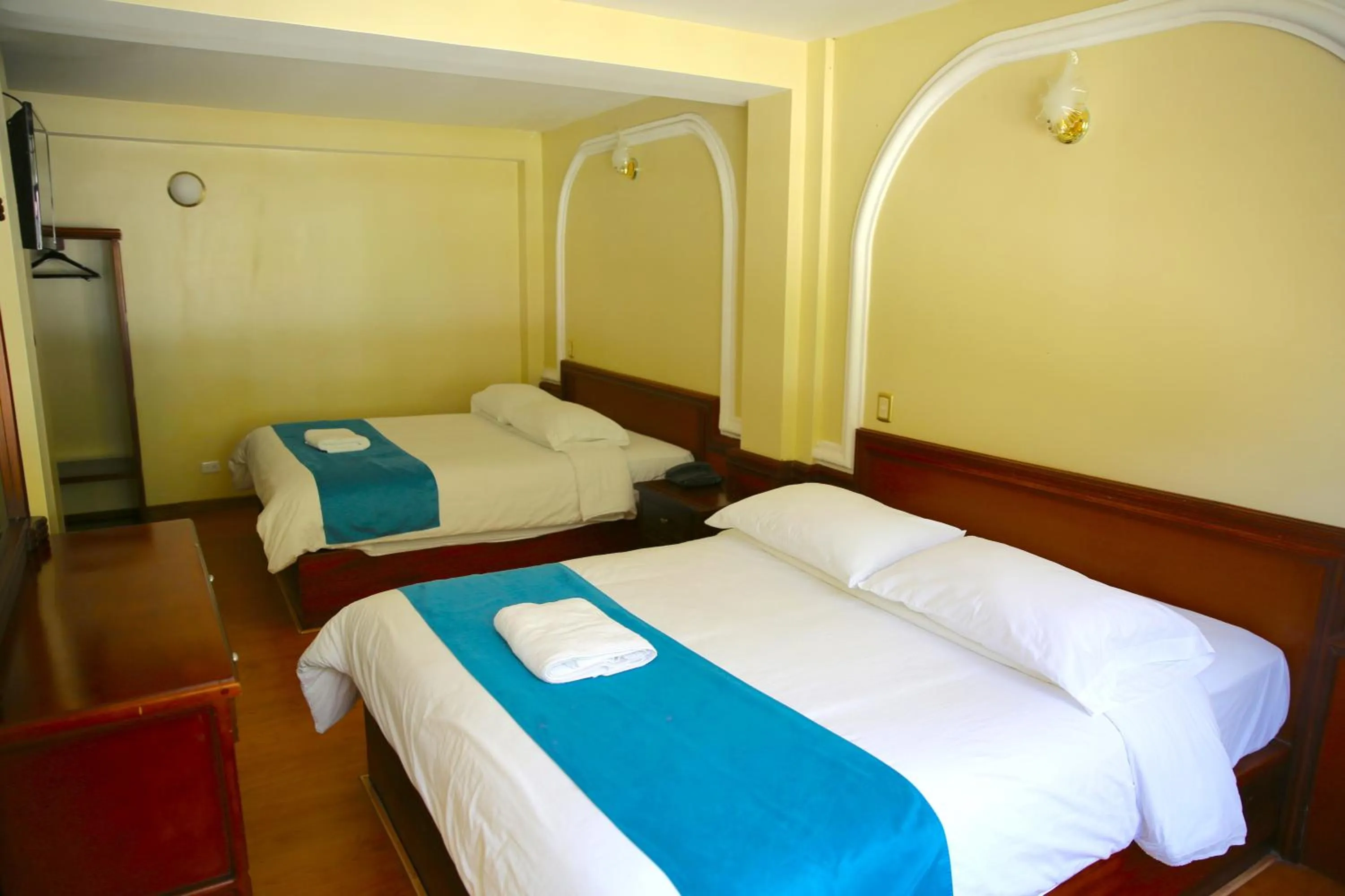 Bed in Hotel Donde Marcelo