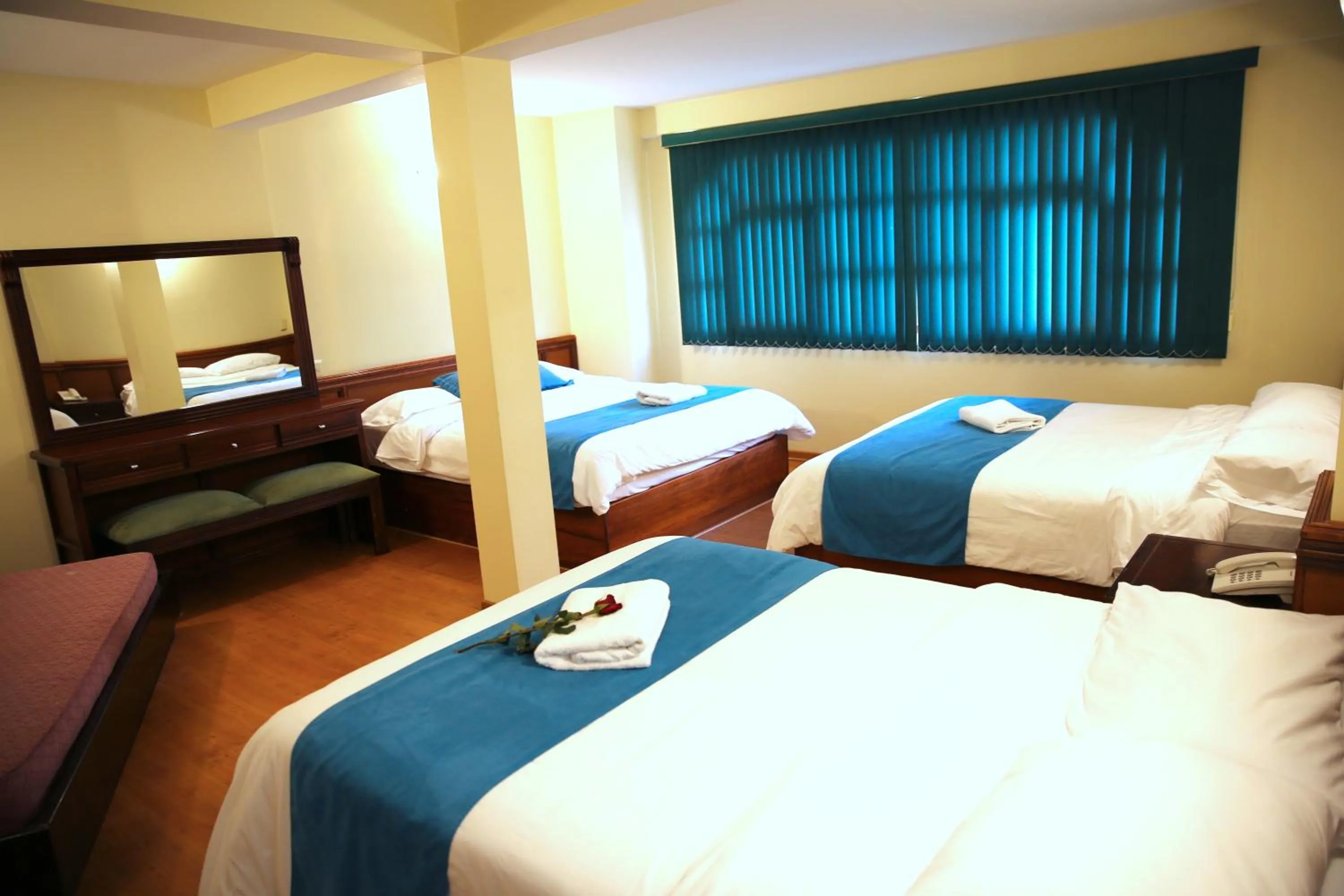 Bed in Hotel Donde Marcelo