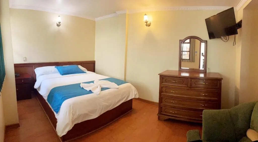 Bedroom, Bed in Hotel Donde Marcelo