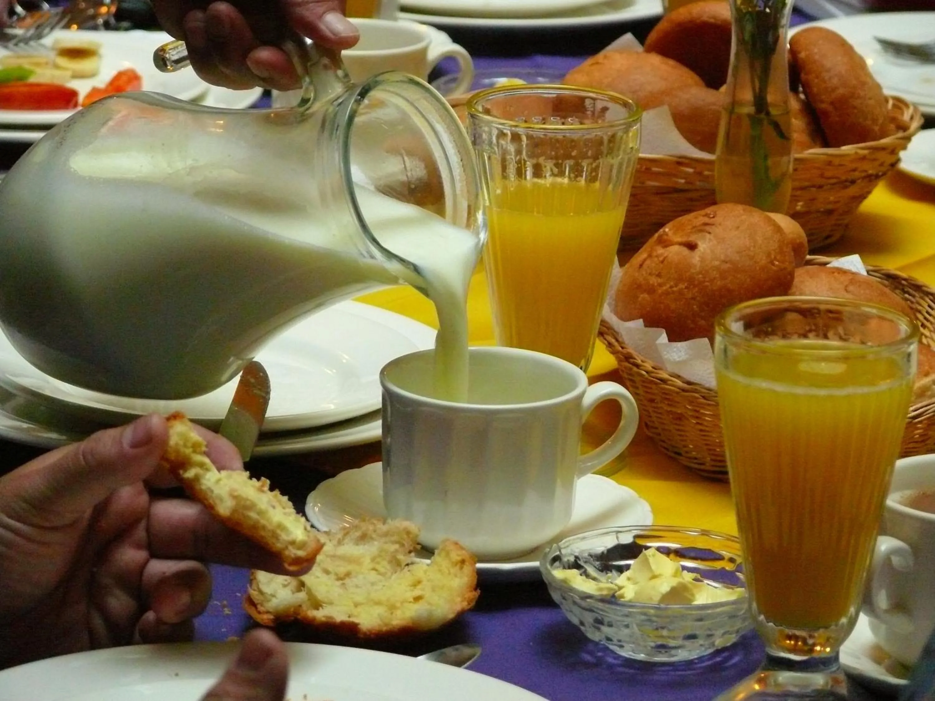 Food and drinks in Hotel Donde Marcelo