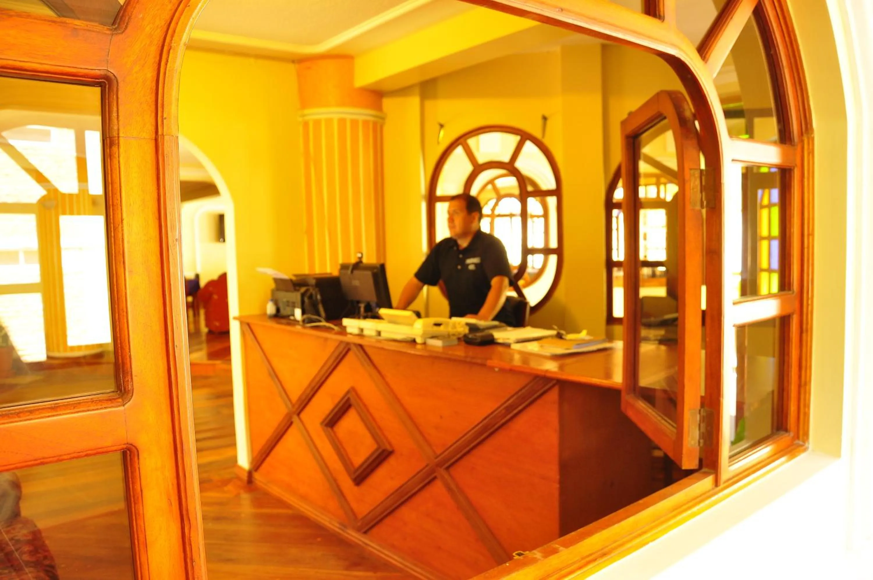 Lobby or reception in Hotel Donde Marcelo