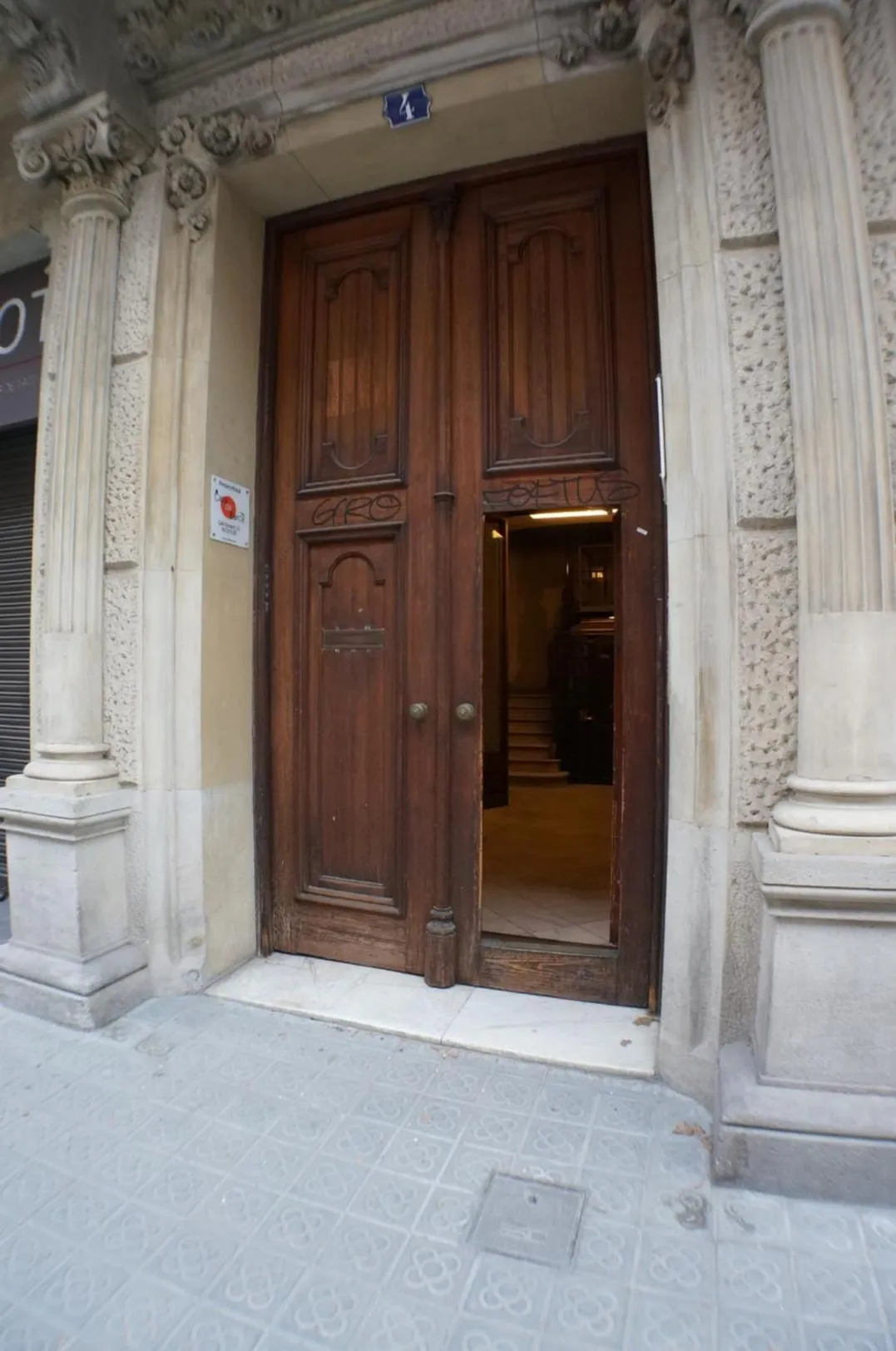 Property building in Pension Casa De Barca