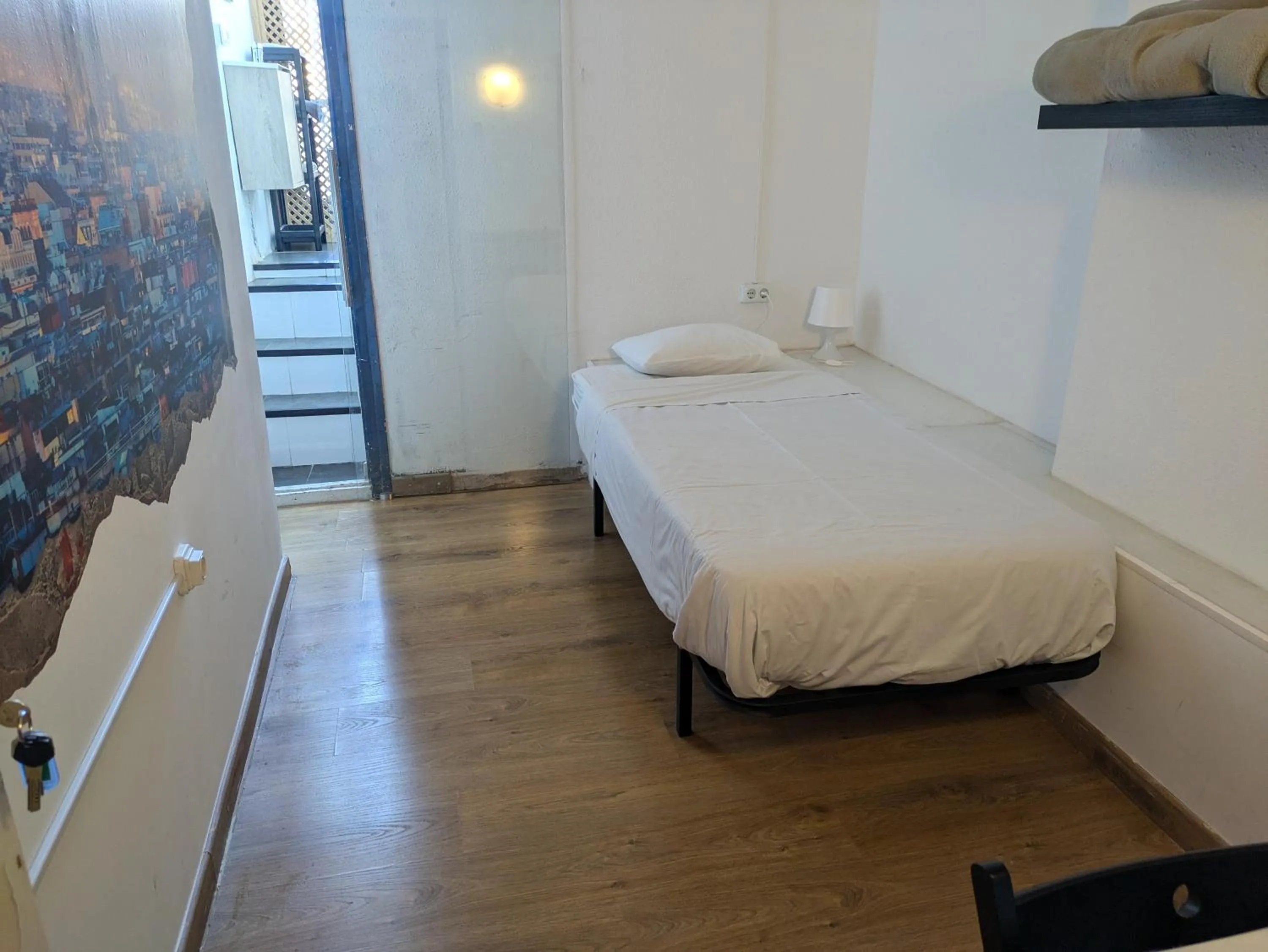 Bed in Pension Casa De Barca