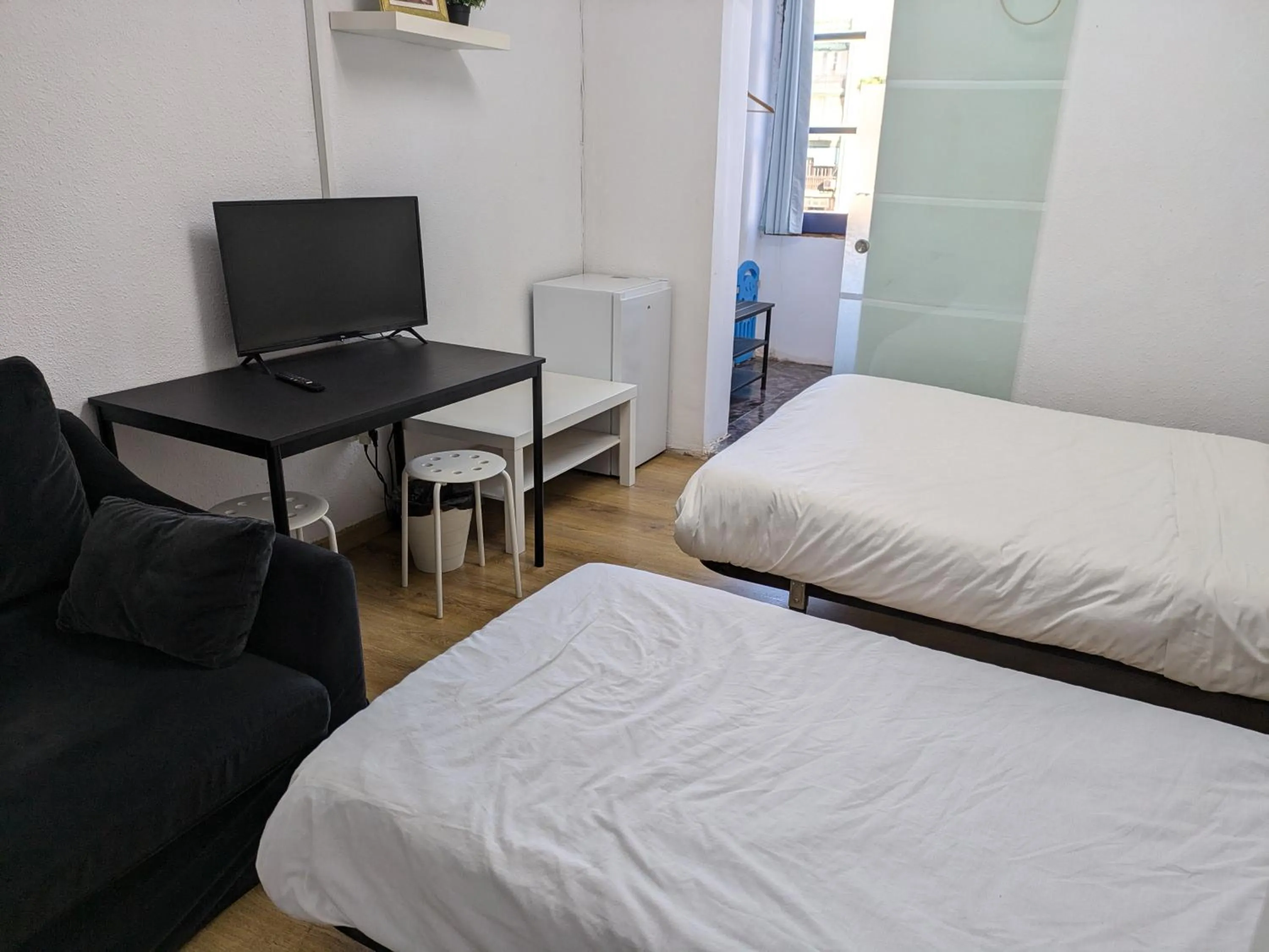 Bed in Pension Casa De Barca