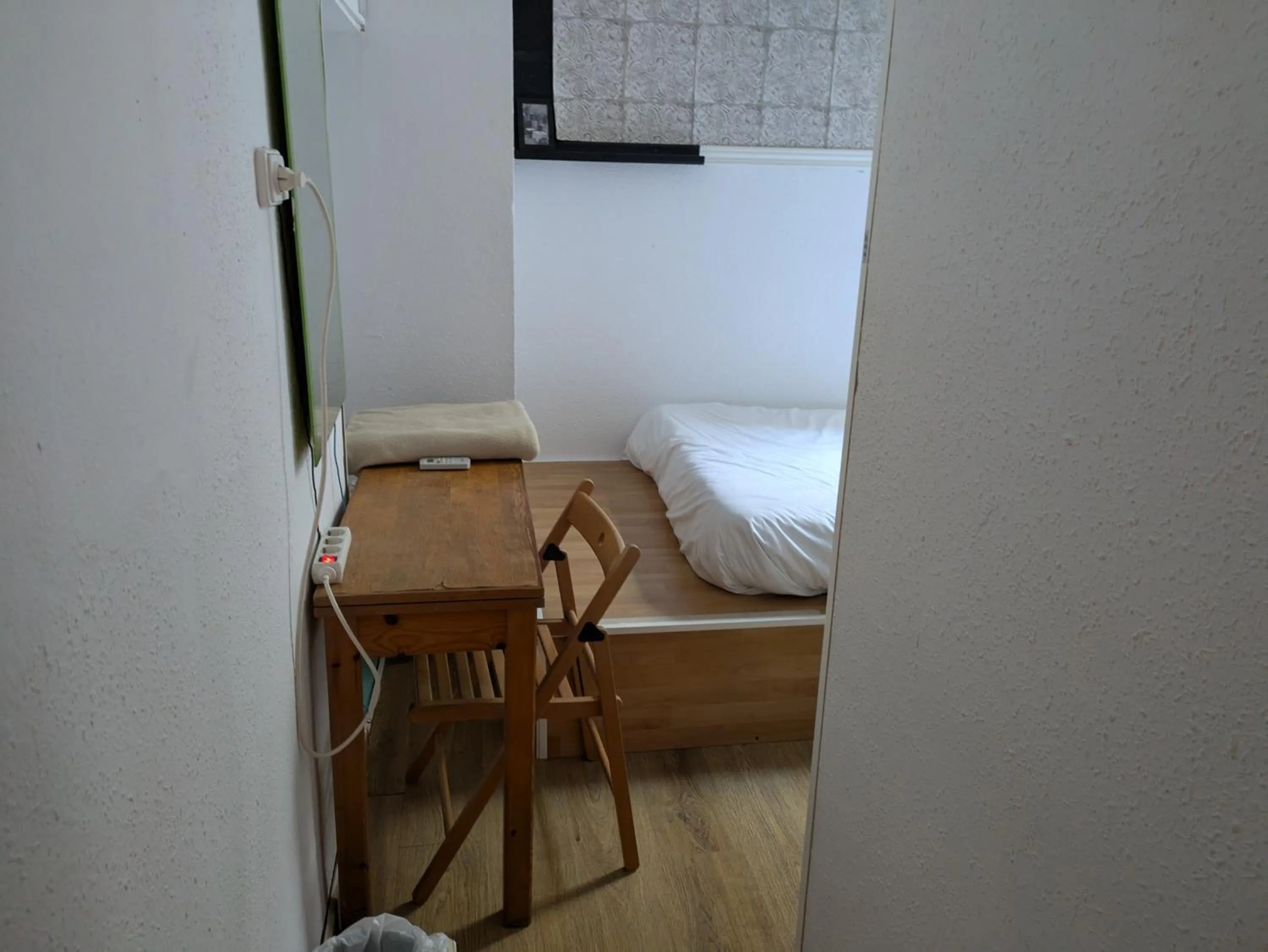 Bed in Pension Casa De Barca