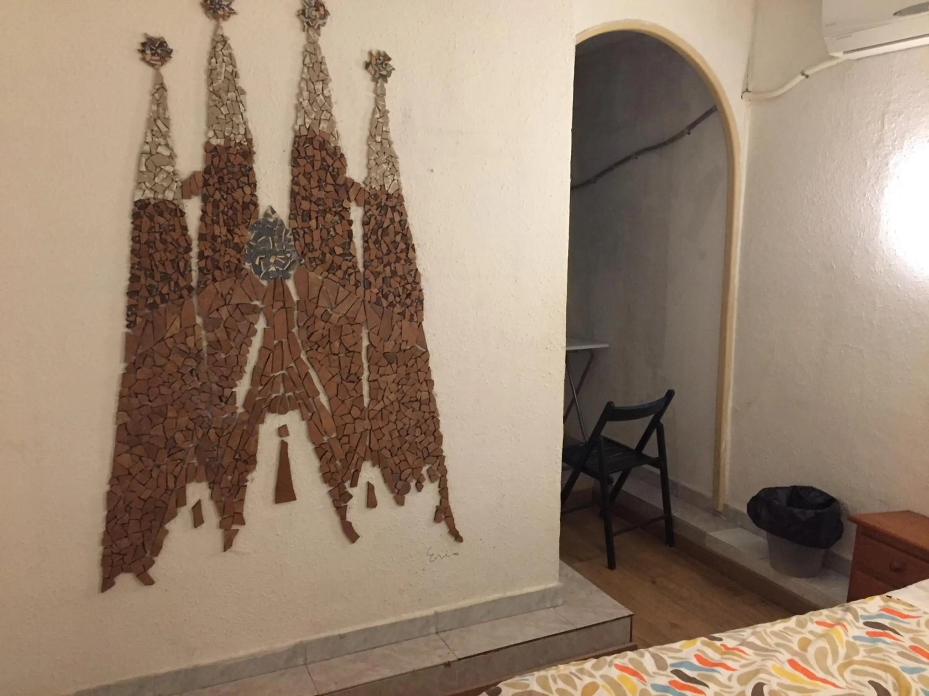 Bed in Pension Casa De Barca