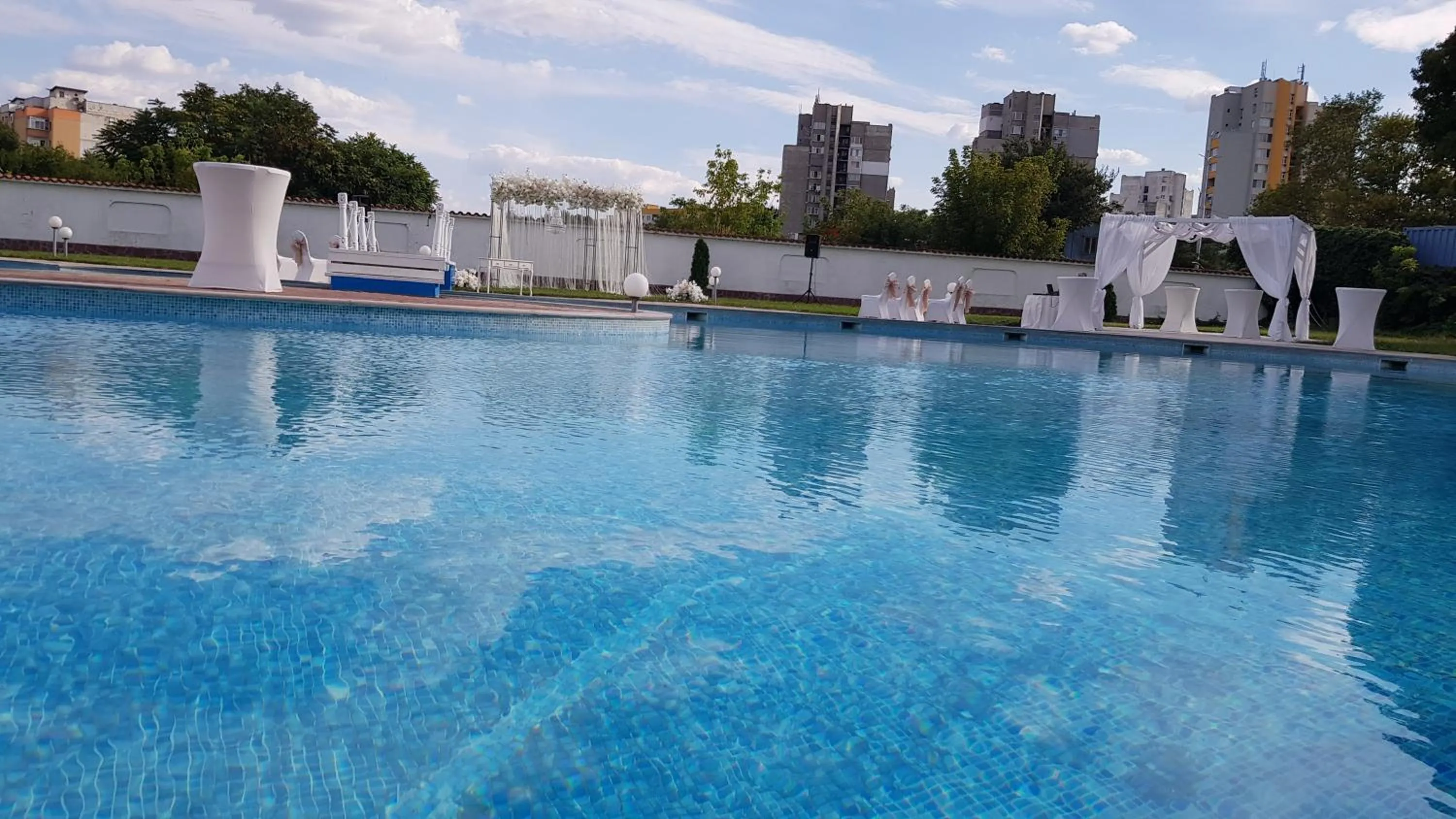 Swimming pool in SPS Hotel