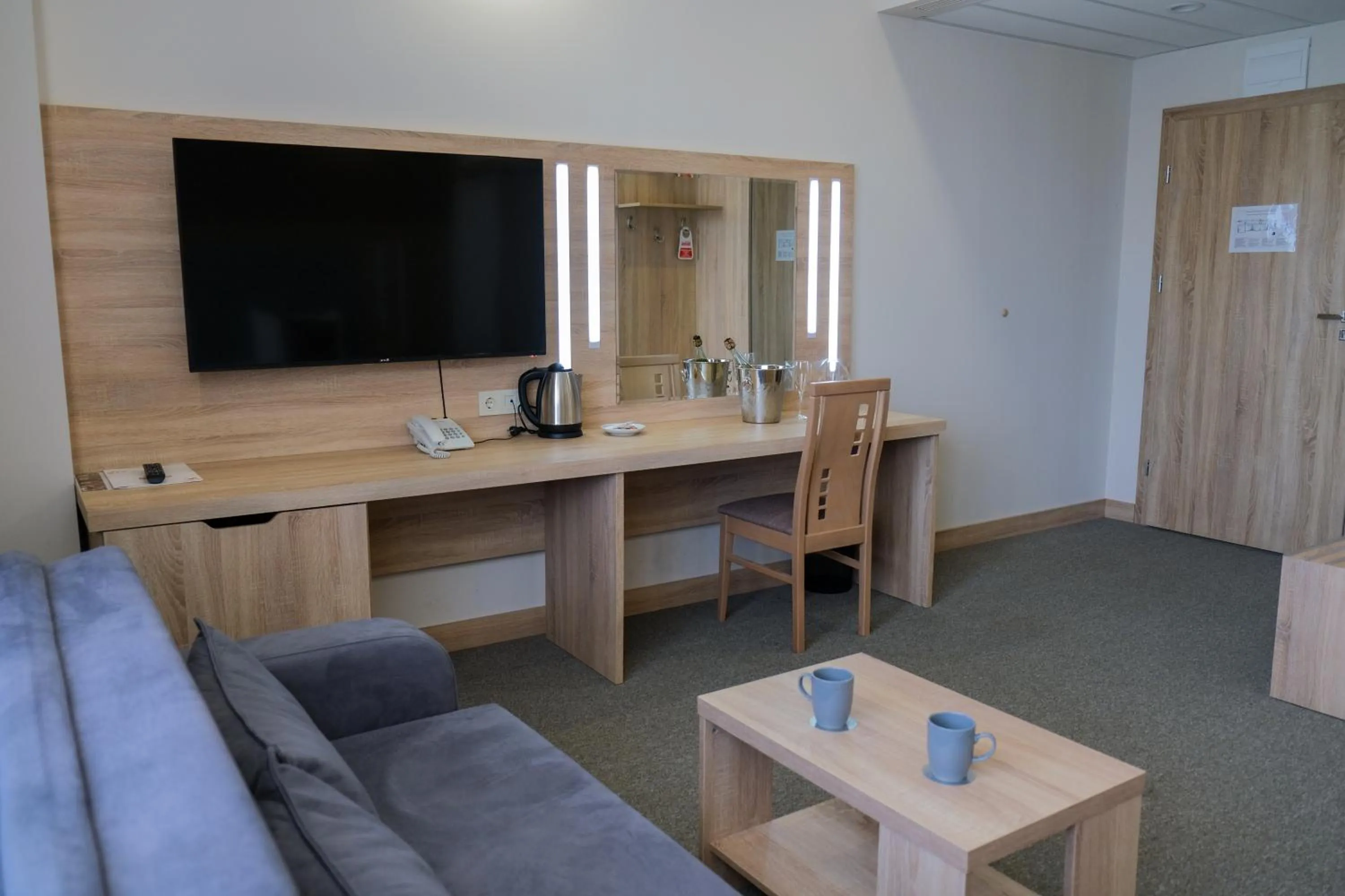 Seating area in SPS Hotel