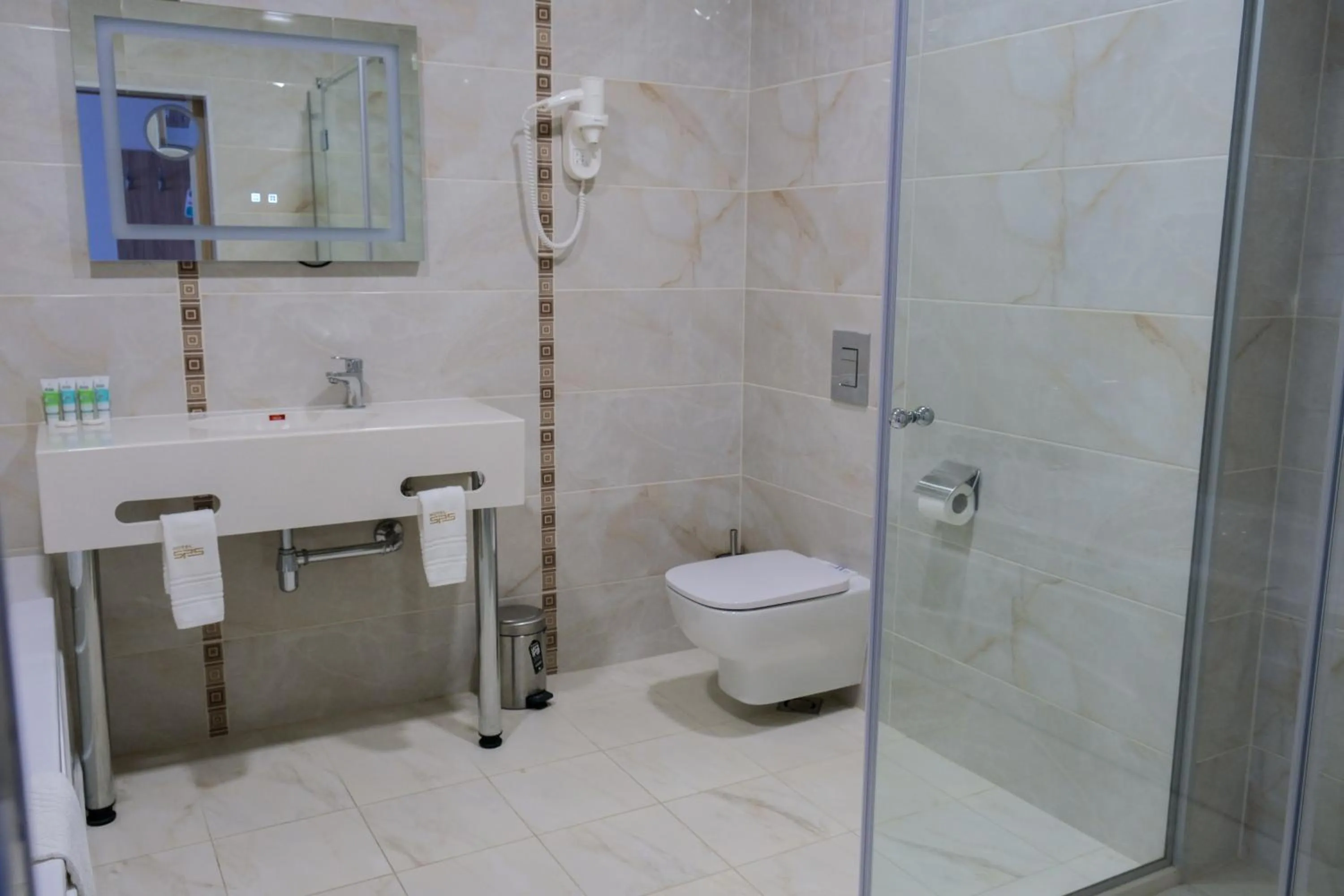 Bathroom in SPS Hotel