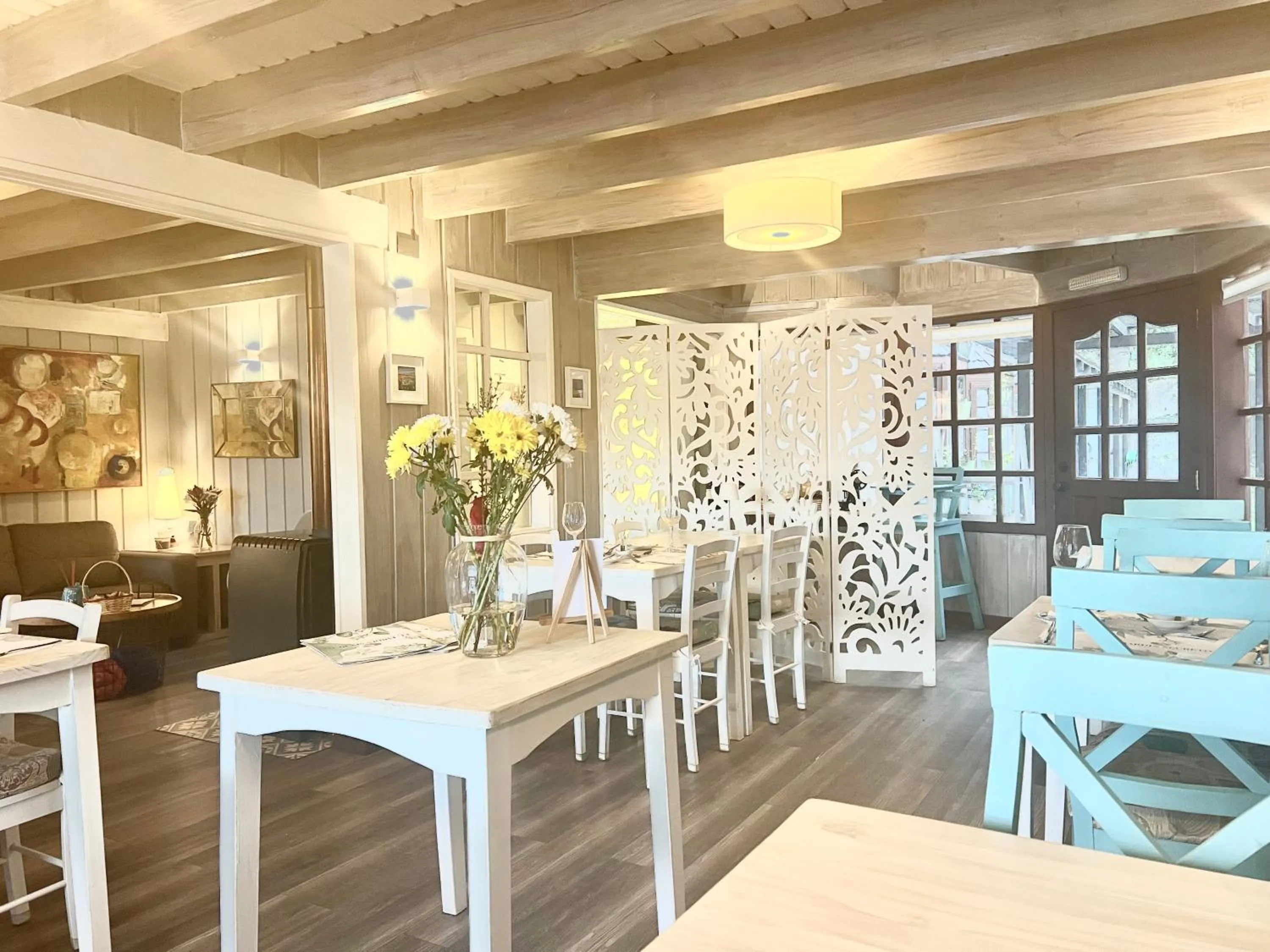 Dining area in Hotel Frutillar