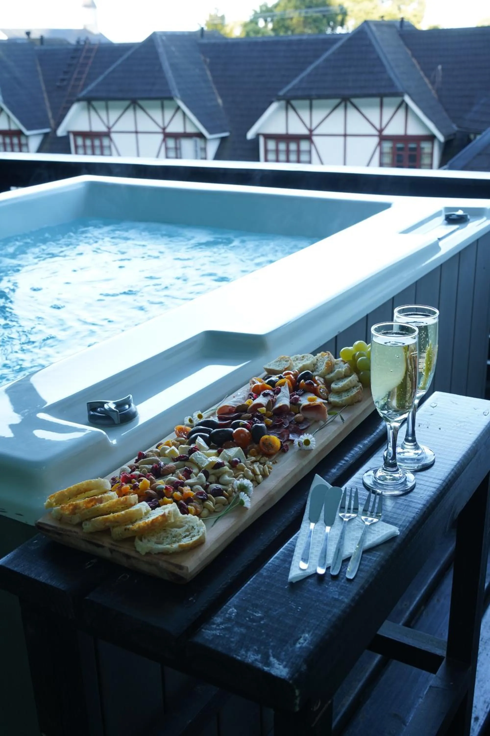 Hot Tub in Hotel Frutillar