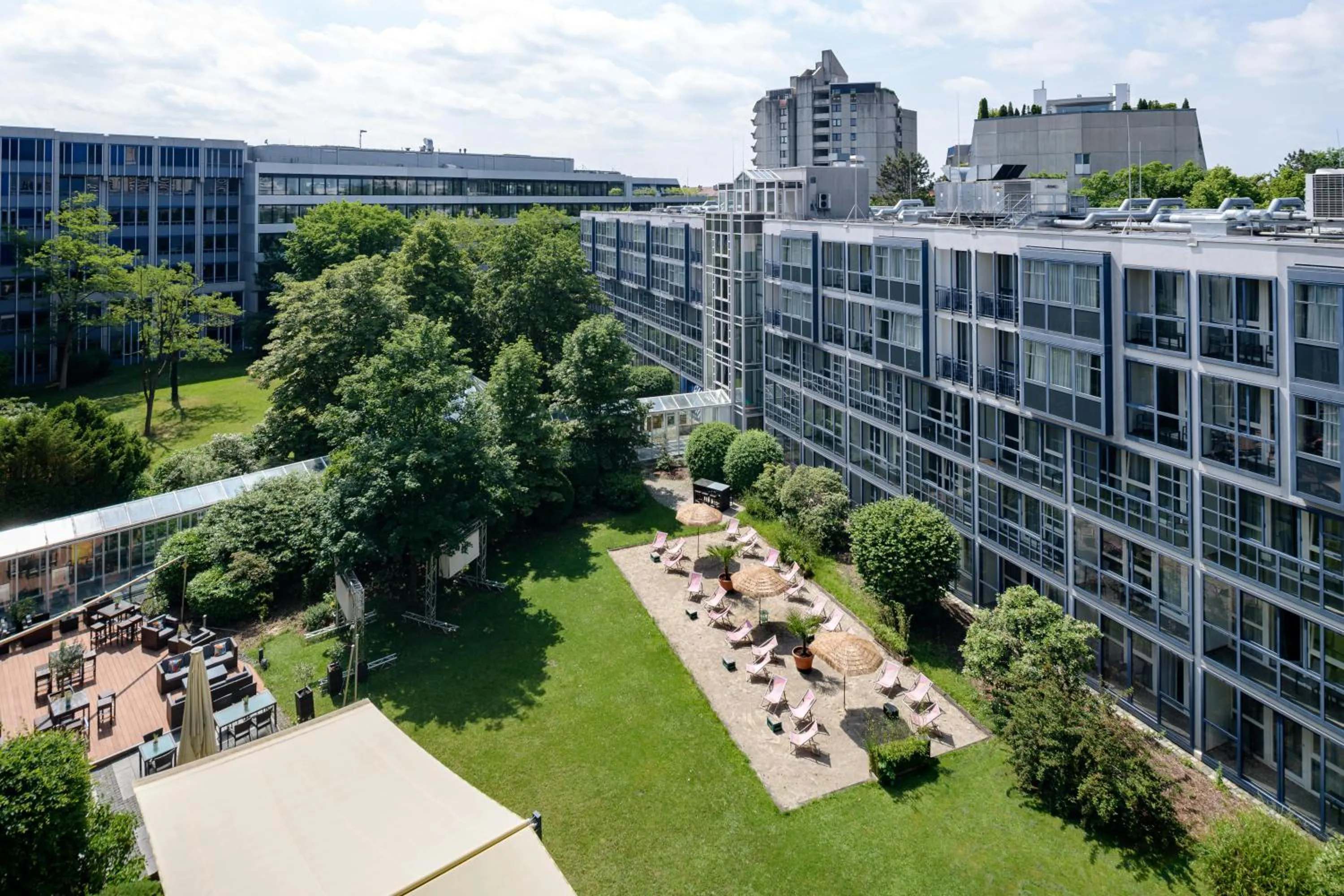 Garden in Pullman Munich