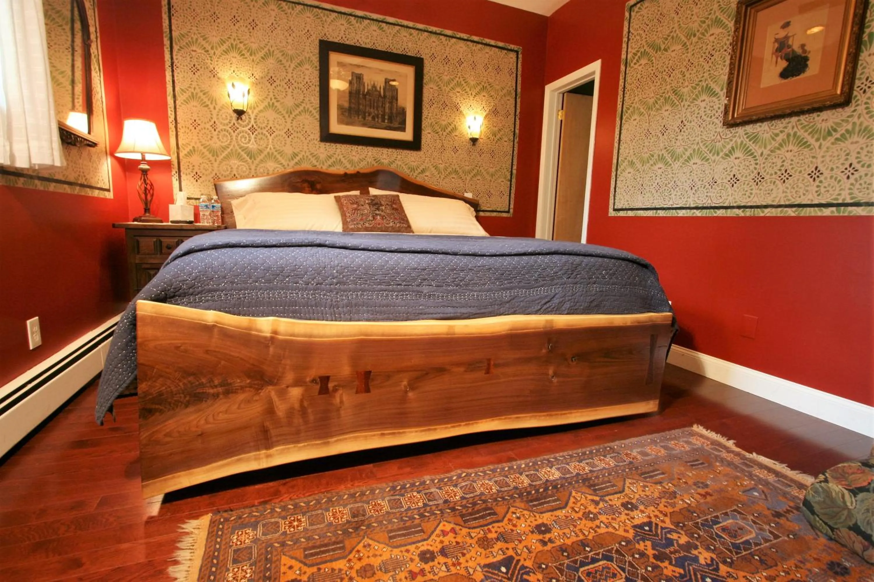 Bed in Alpenhof Bed & Breakfast