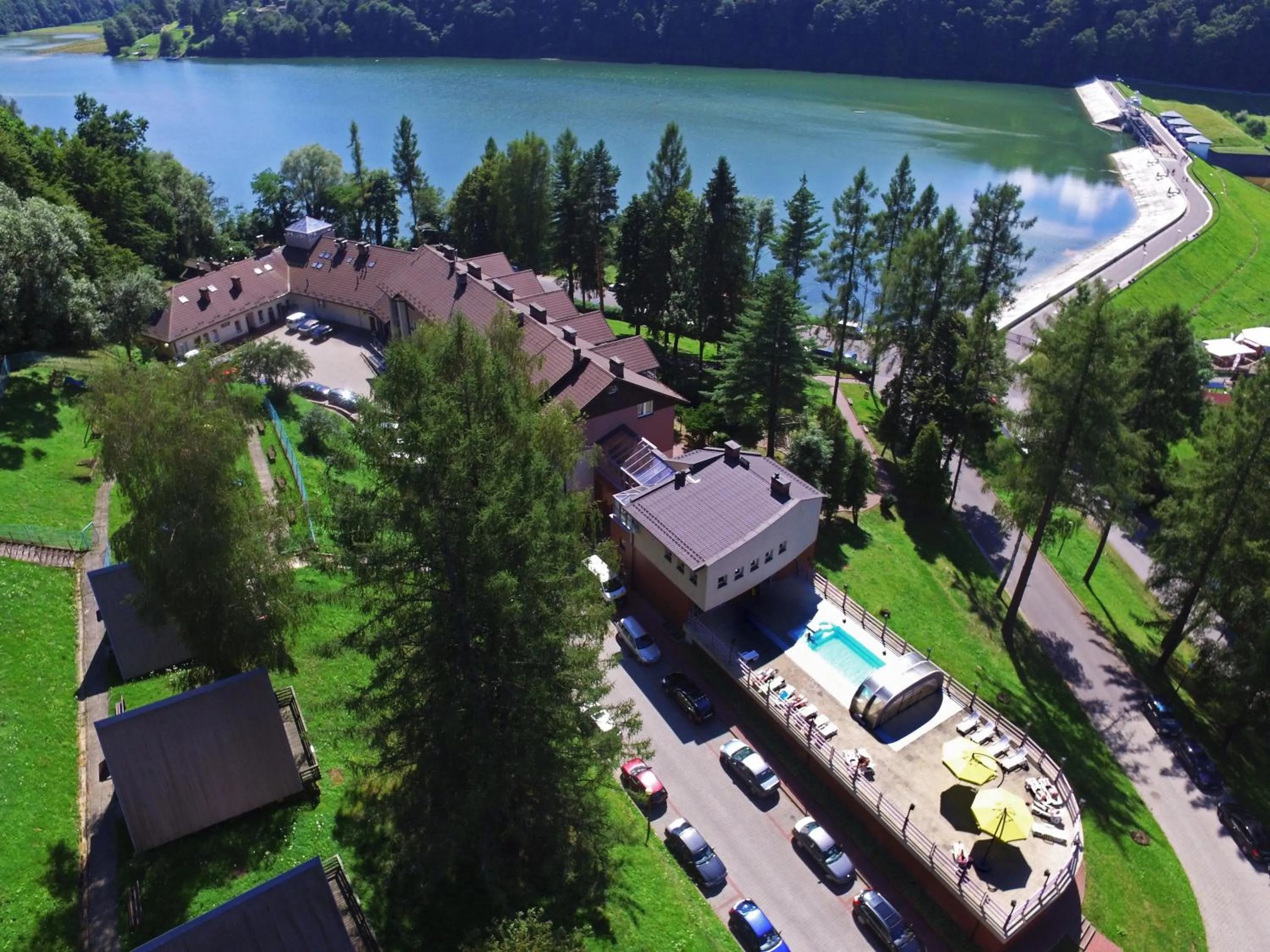 Bird's eye view in Hotel Solina Resort & Spa