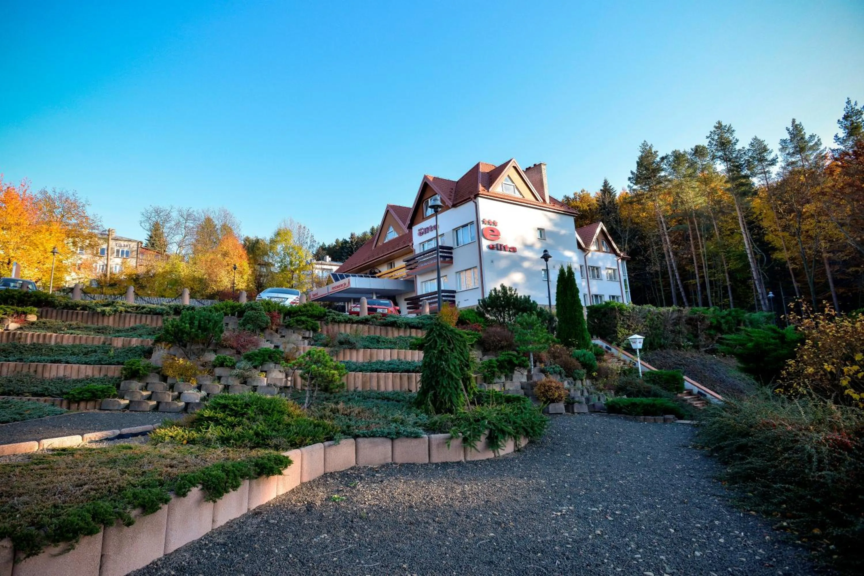 Garden in Elita Hotel & Restauracja