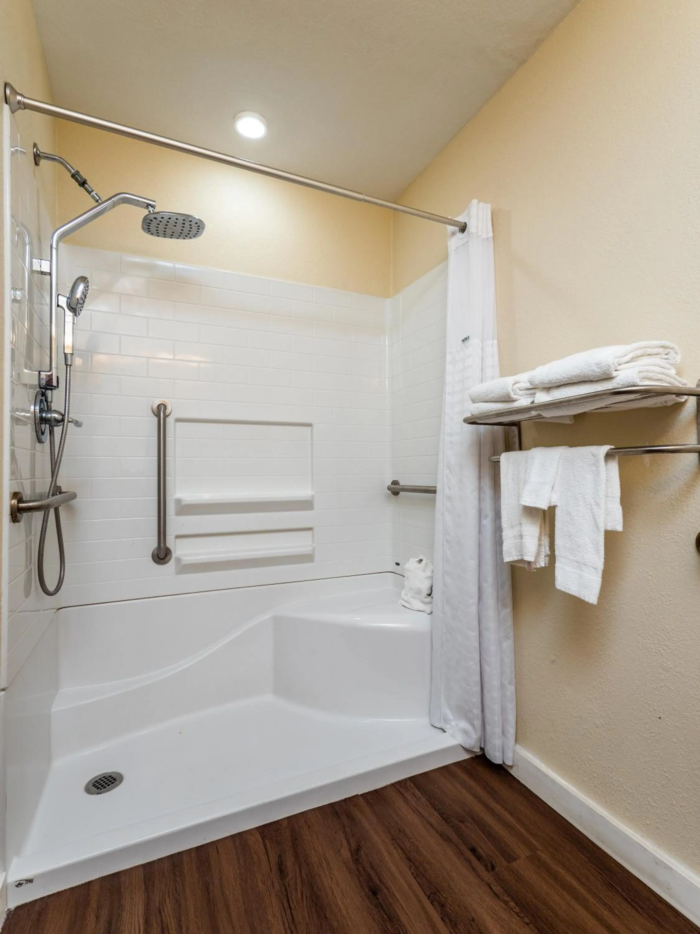 Shower in Microtel Inn and Suites Ocala