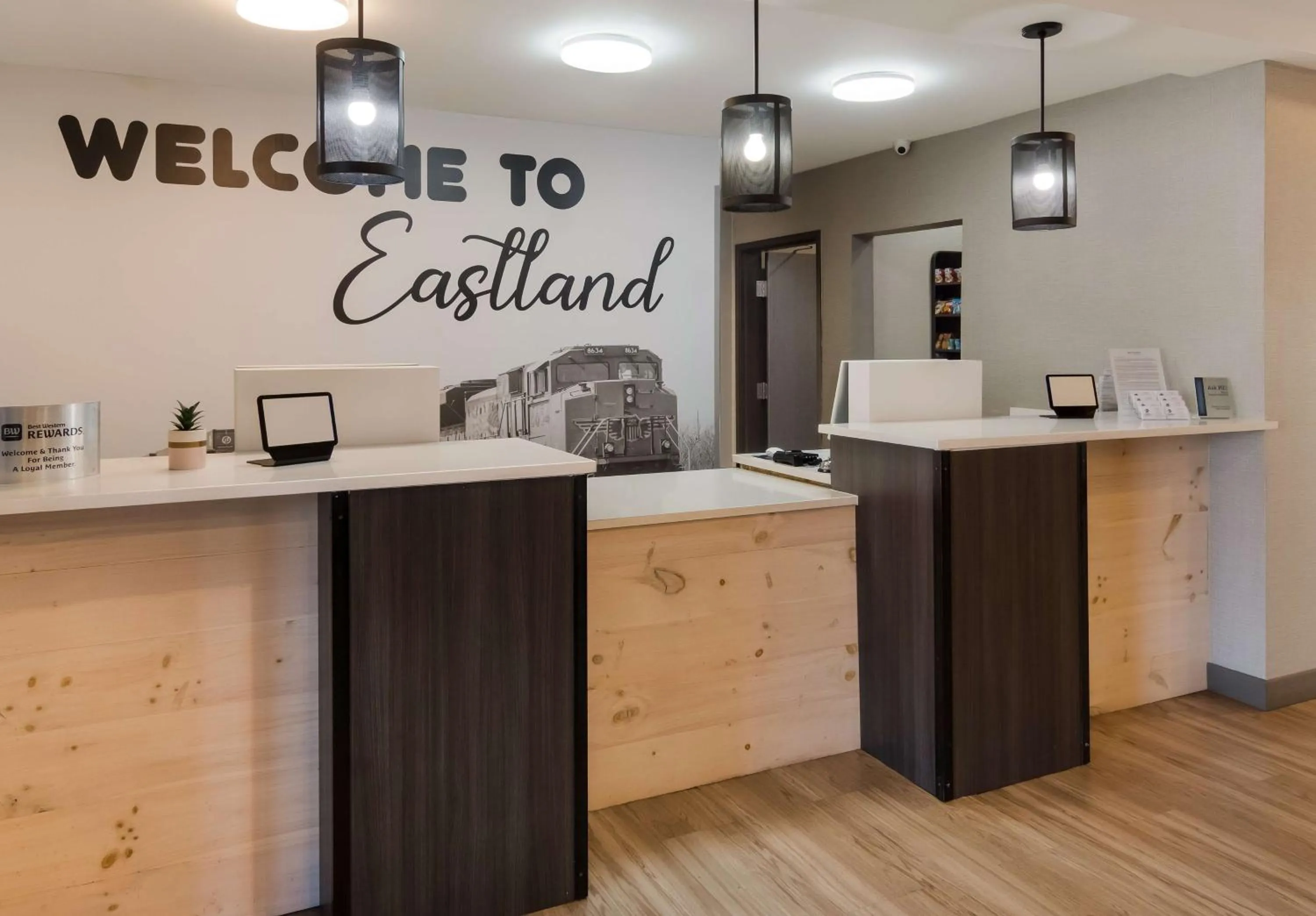 Lobby or reception in Best Western Eastland