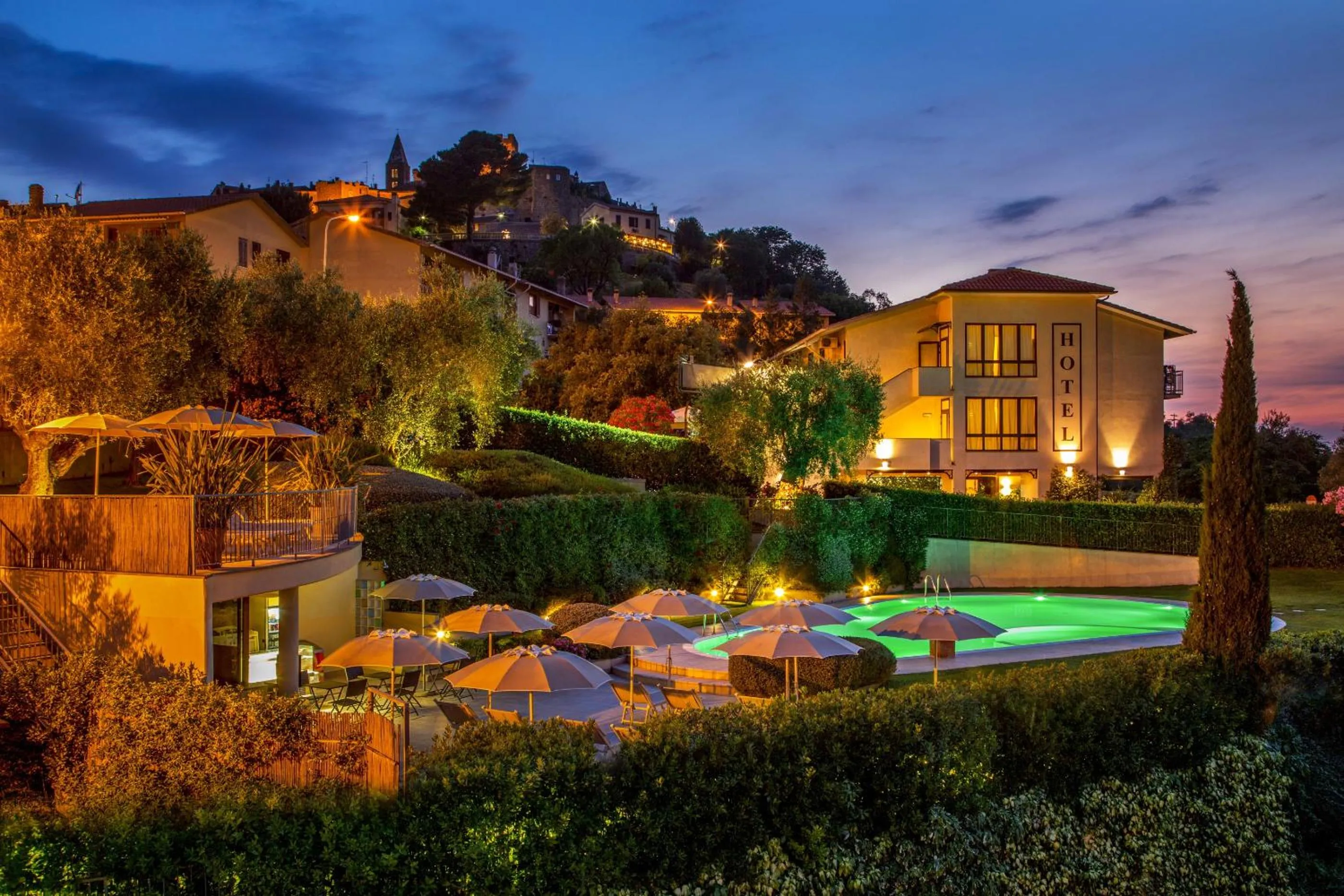 Bird's eye view in Valle Del Buttero
