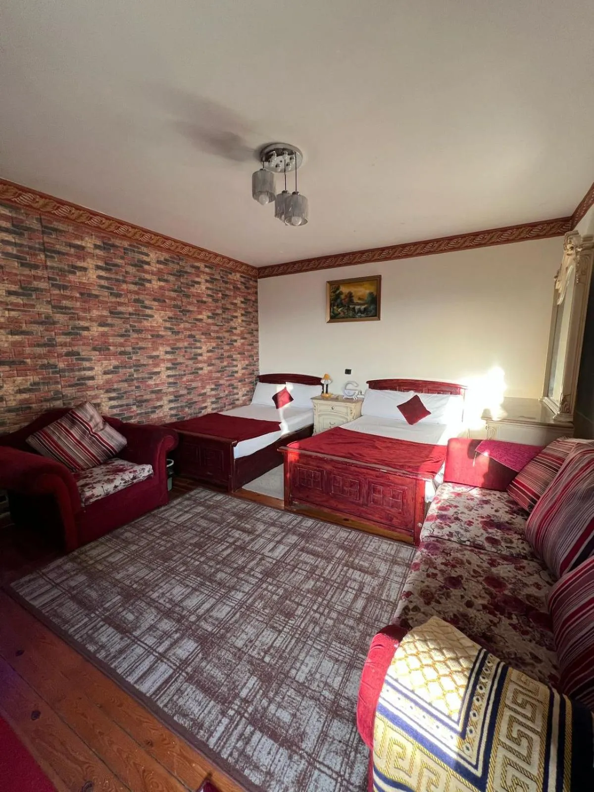 Seating area, Bed in Nile Star Suites &Apartment