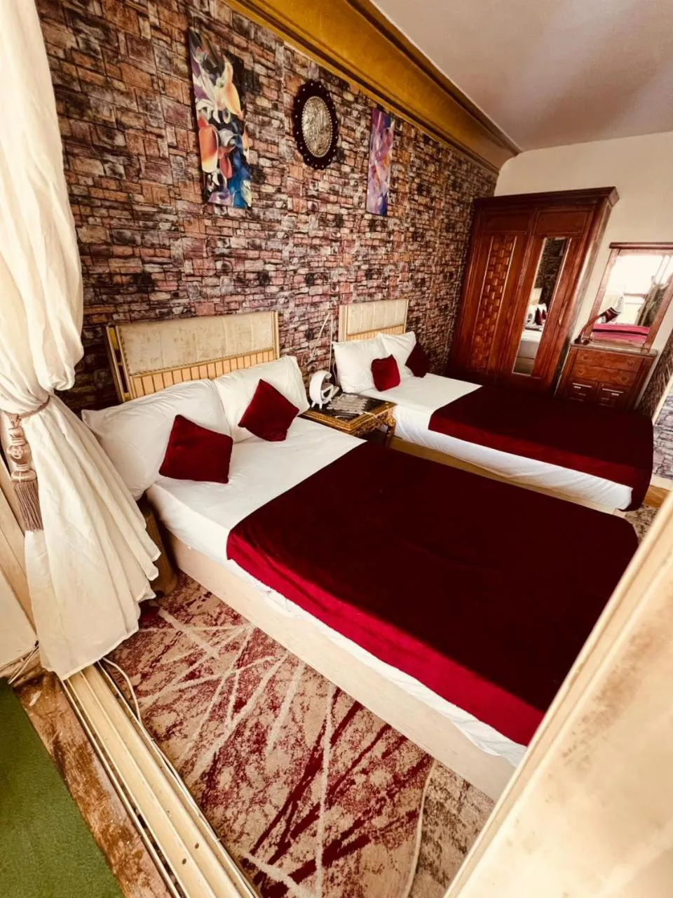 Bed in Nile Star Suites &Apartment